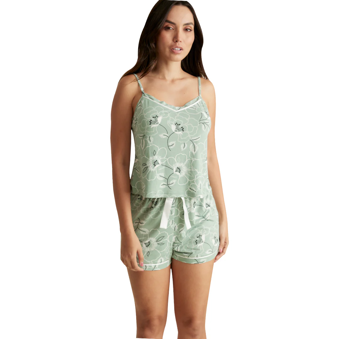 PIJAMA DE DOS PIEZAS VERDE 82892