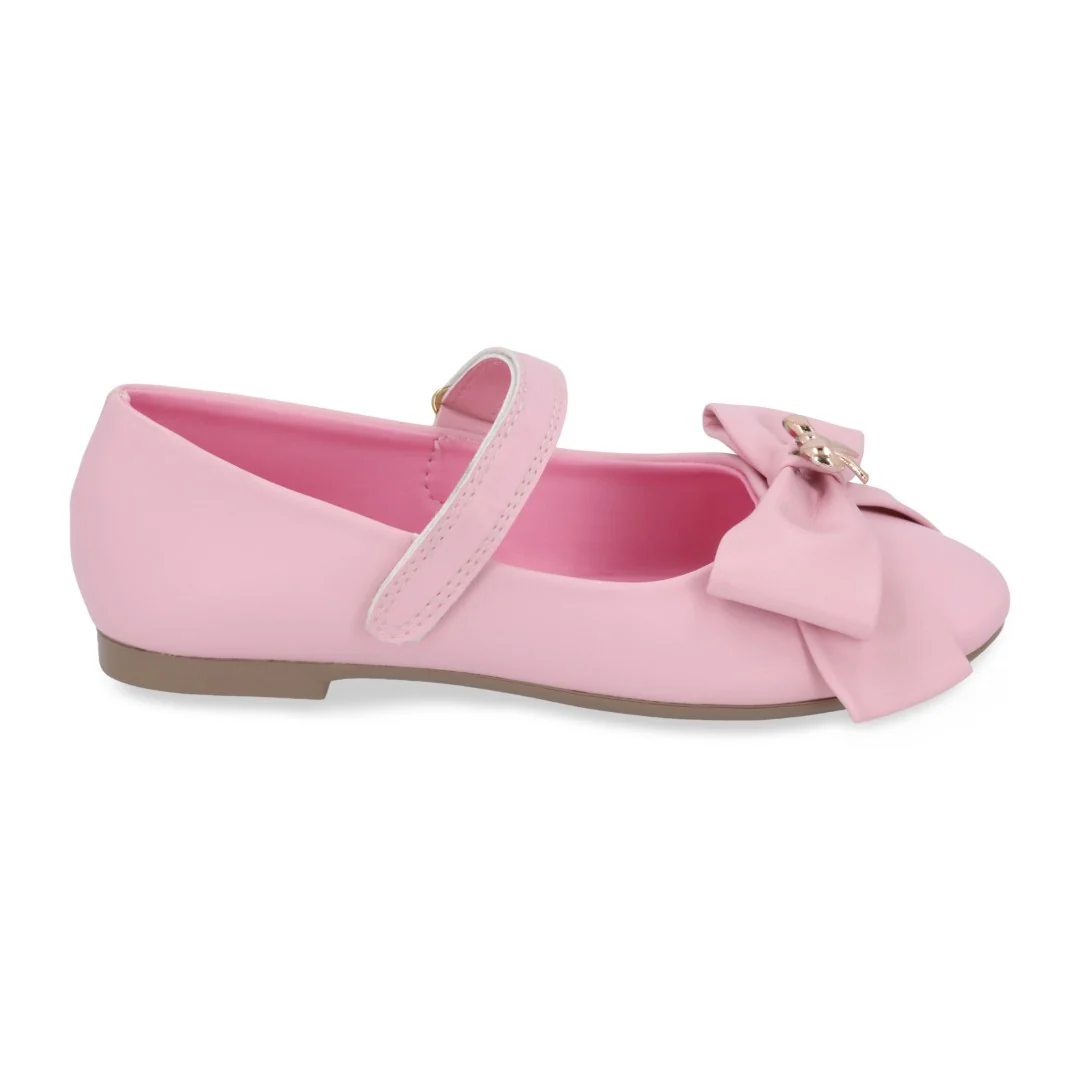 BALERINA CASUAL ROSA CON ADORNO 17833