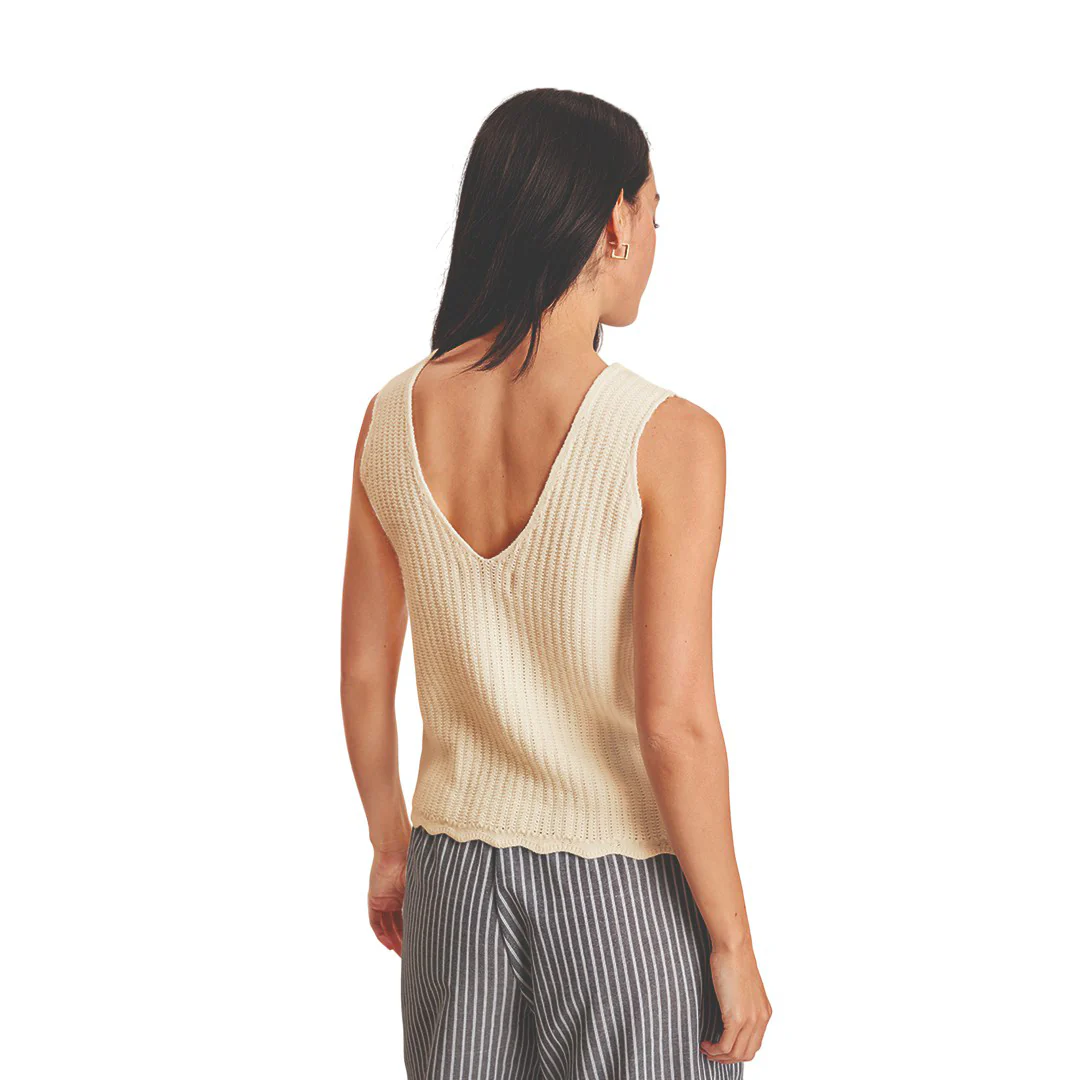 BLUSA IVORY FLOR 09983