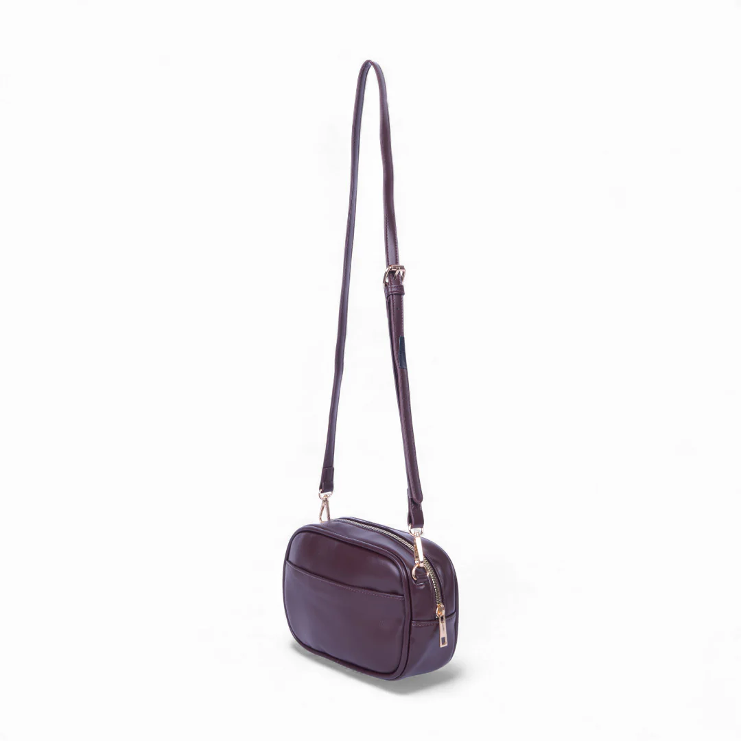 BOLSO CROSSBODY COLOR CAFÉ 83730
