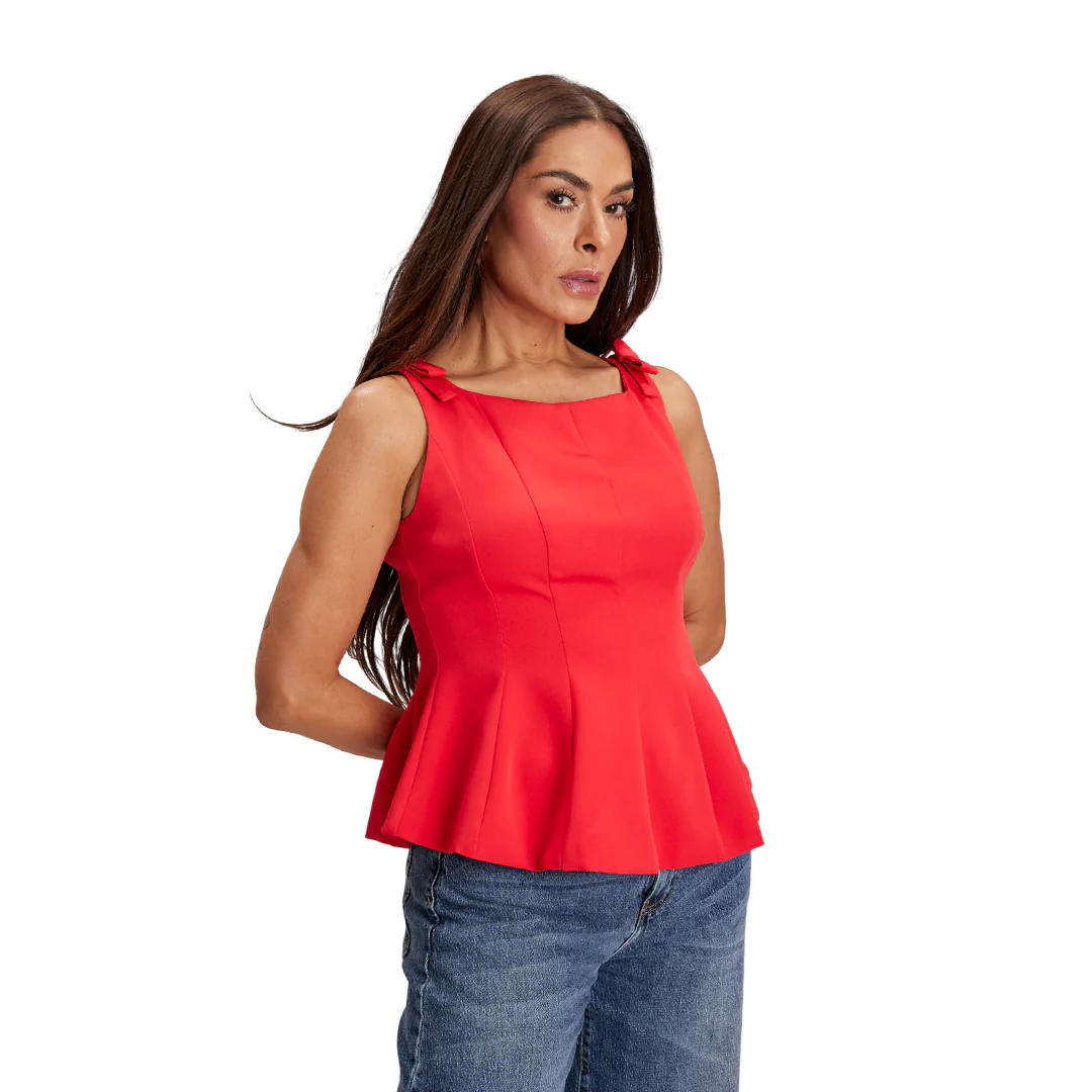 BLUSA ROJA MOÑOS 93662