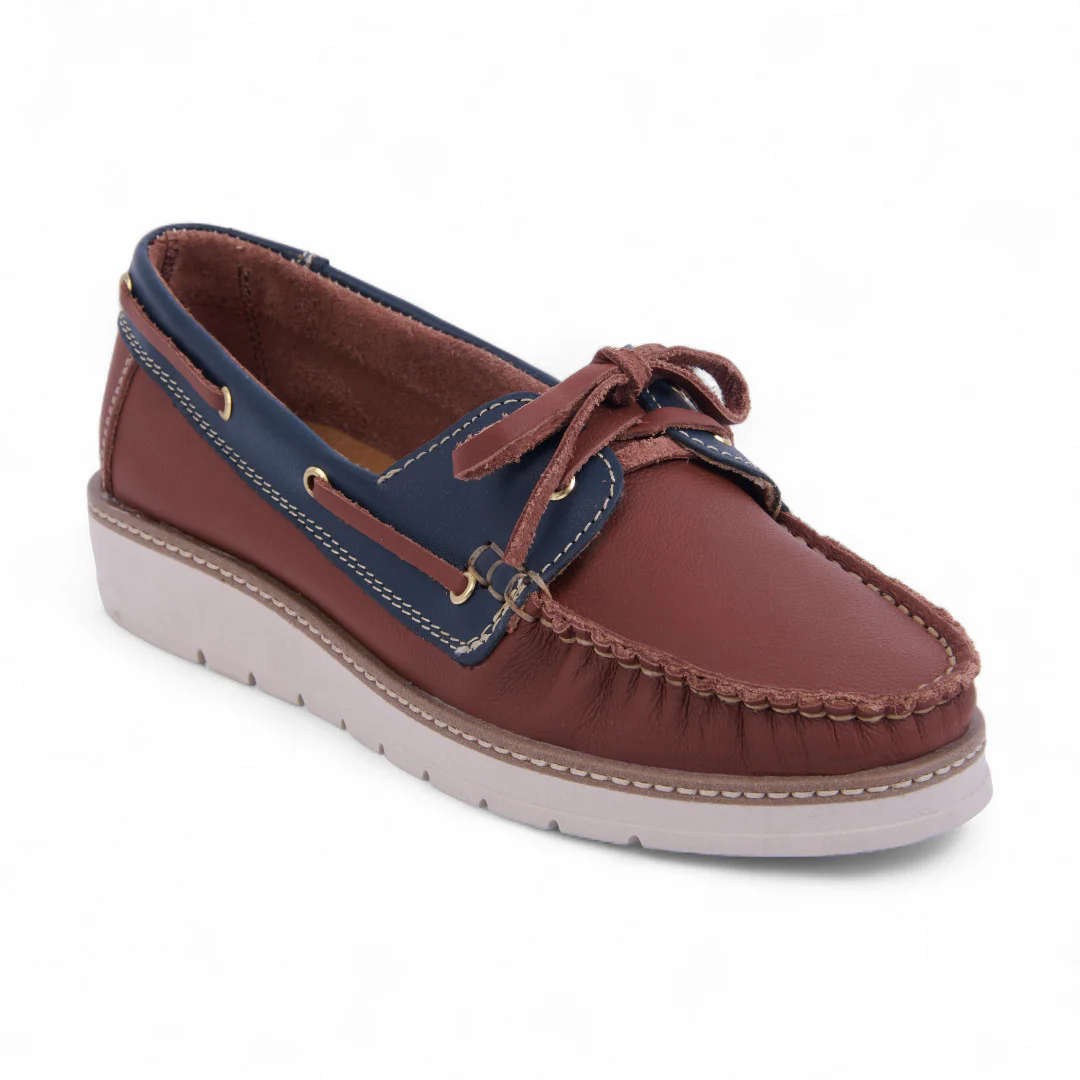 MOCASÍN DE PISO MIEL NÁUTICO 45517