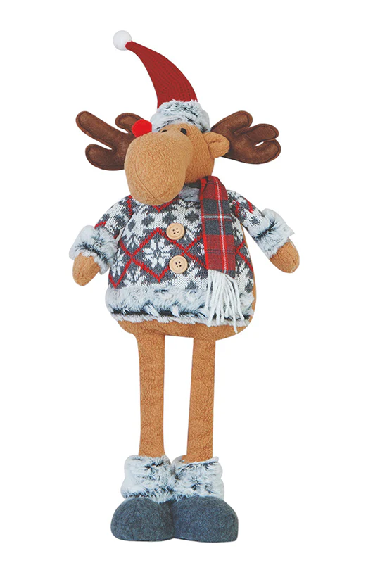 ADORNO DE NAVIDAD RENO CAFÉ 81535