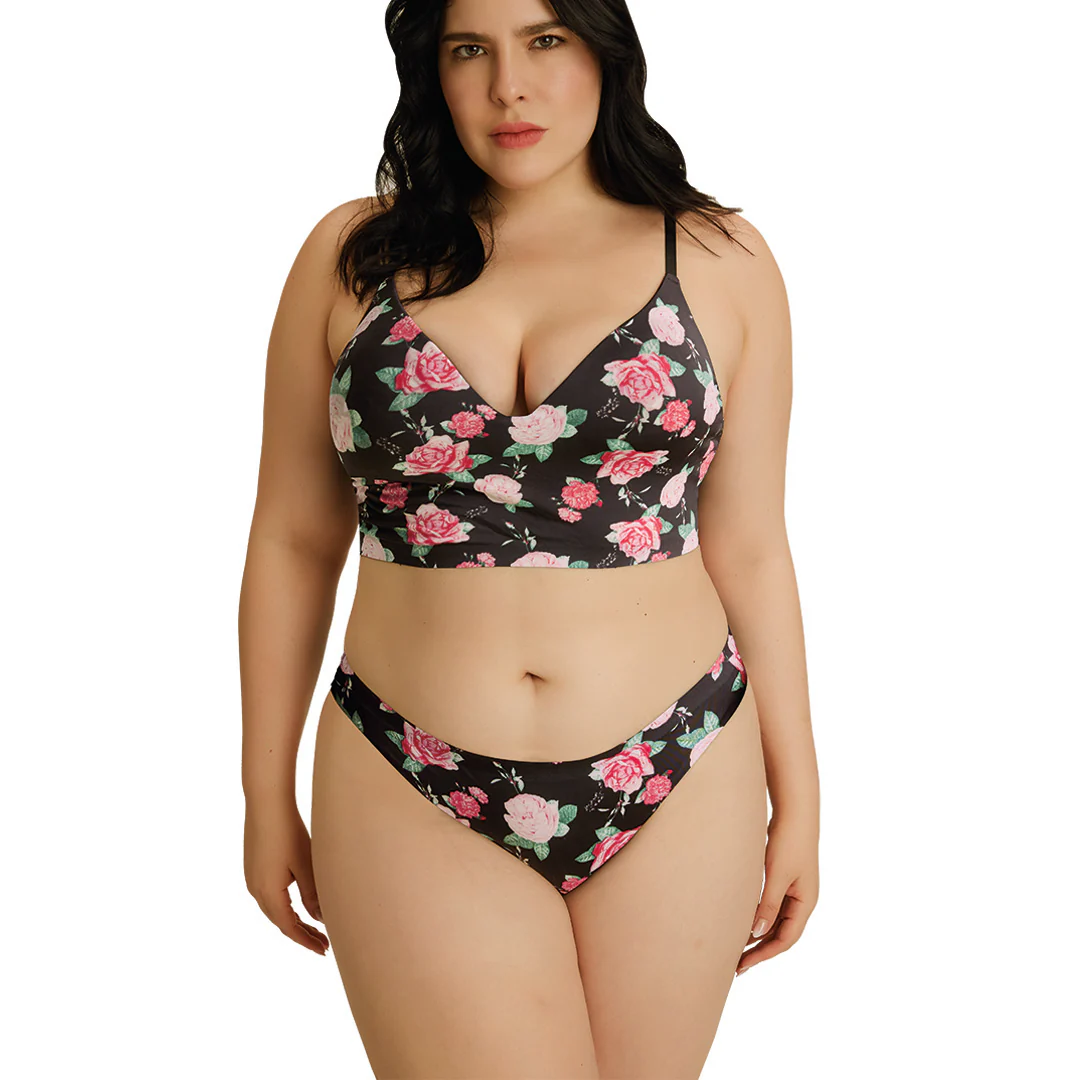 BRALETTE ESTAMPADO MULTICOLOR SIN COSTURAS 82881