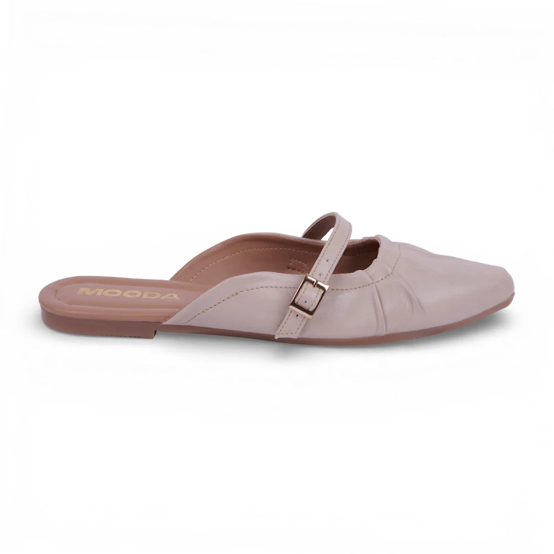 BALERINA PUNTAL DESTALONADA BEIGE 47249