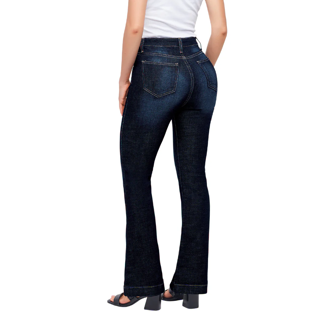 JEANS MEZCLILLA AZUL CAMPANA 12495