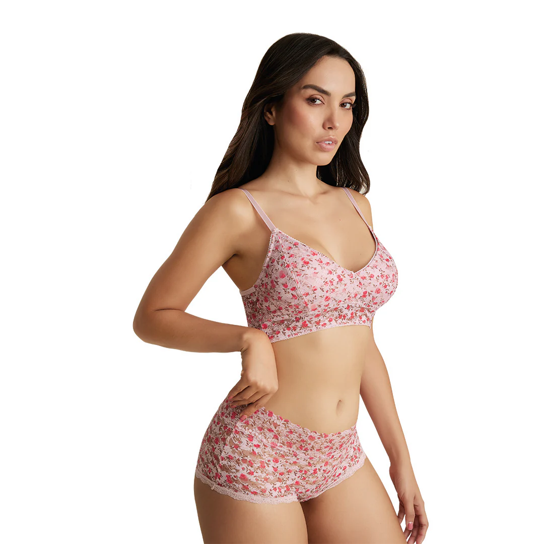 BRALETTE MULTICOLOR DE ENCAJE 82195