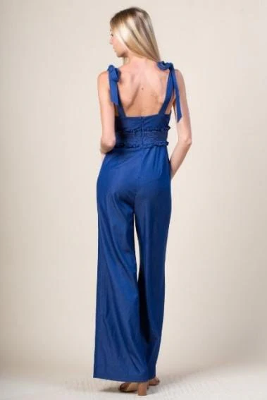 Jumpsuit moño Denim Dark