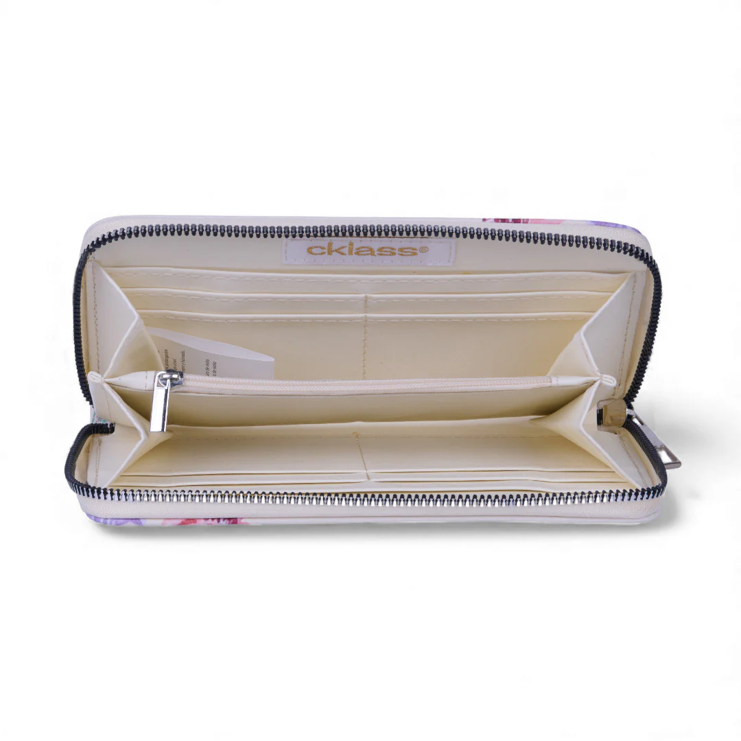 CARTERA CON ESTAMPADO FLORAL 83733