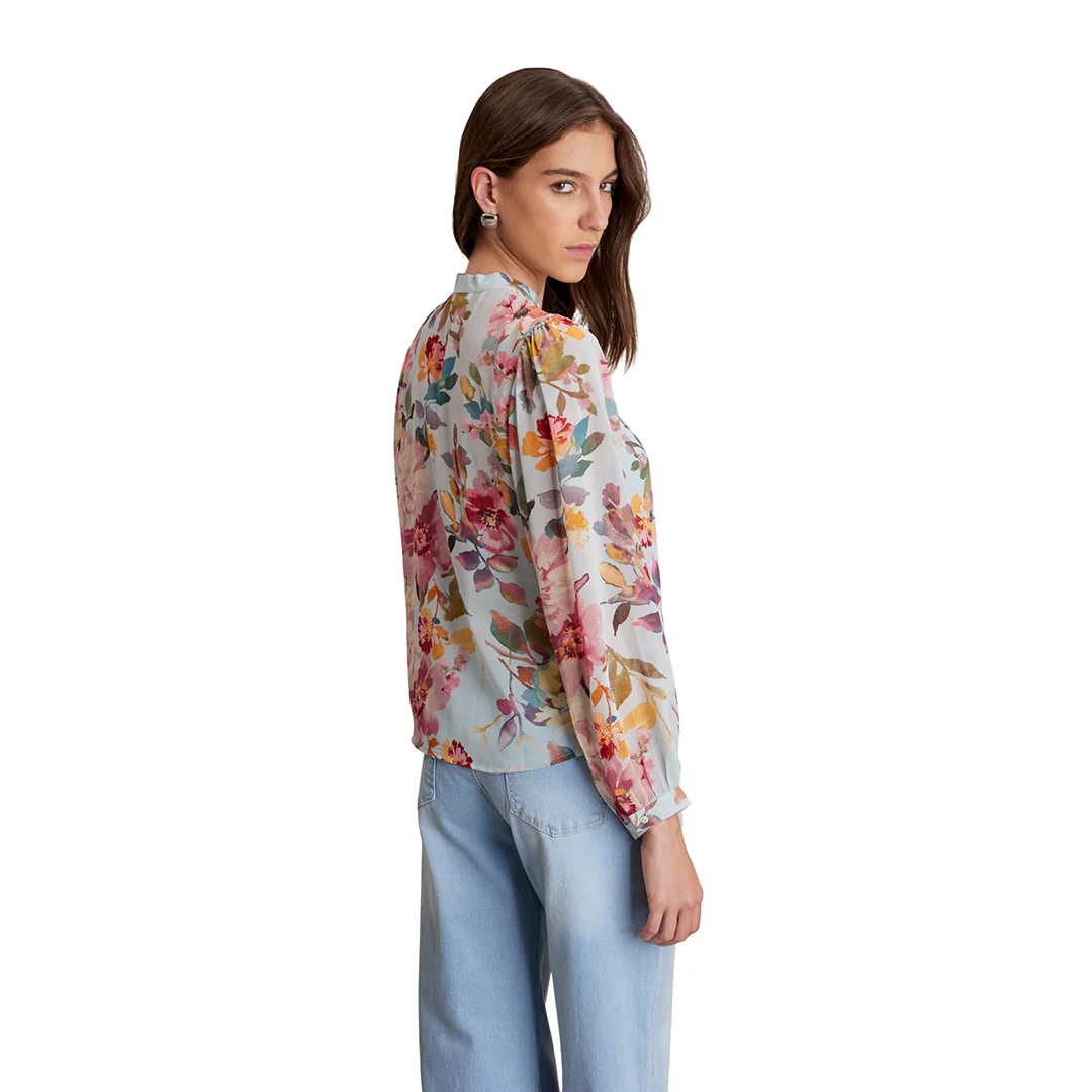 BLUSA MULTICOLOR MOÑOS 92107