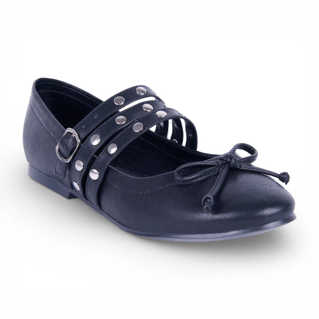 BALLERINA LÁTIGOS NEGRO 70090