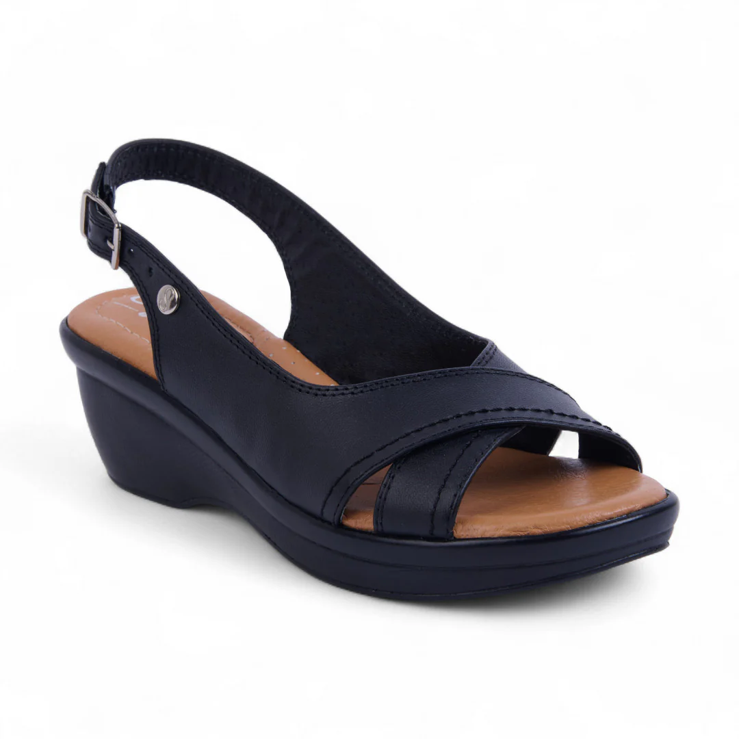 SANDALIA PLATAFORMA NEGRO PULSERA 37934