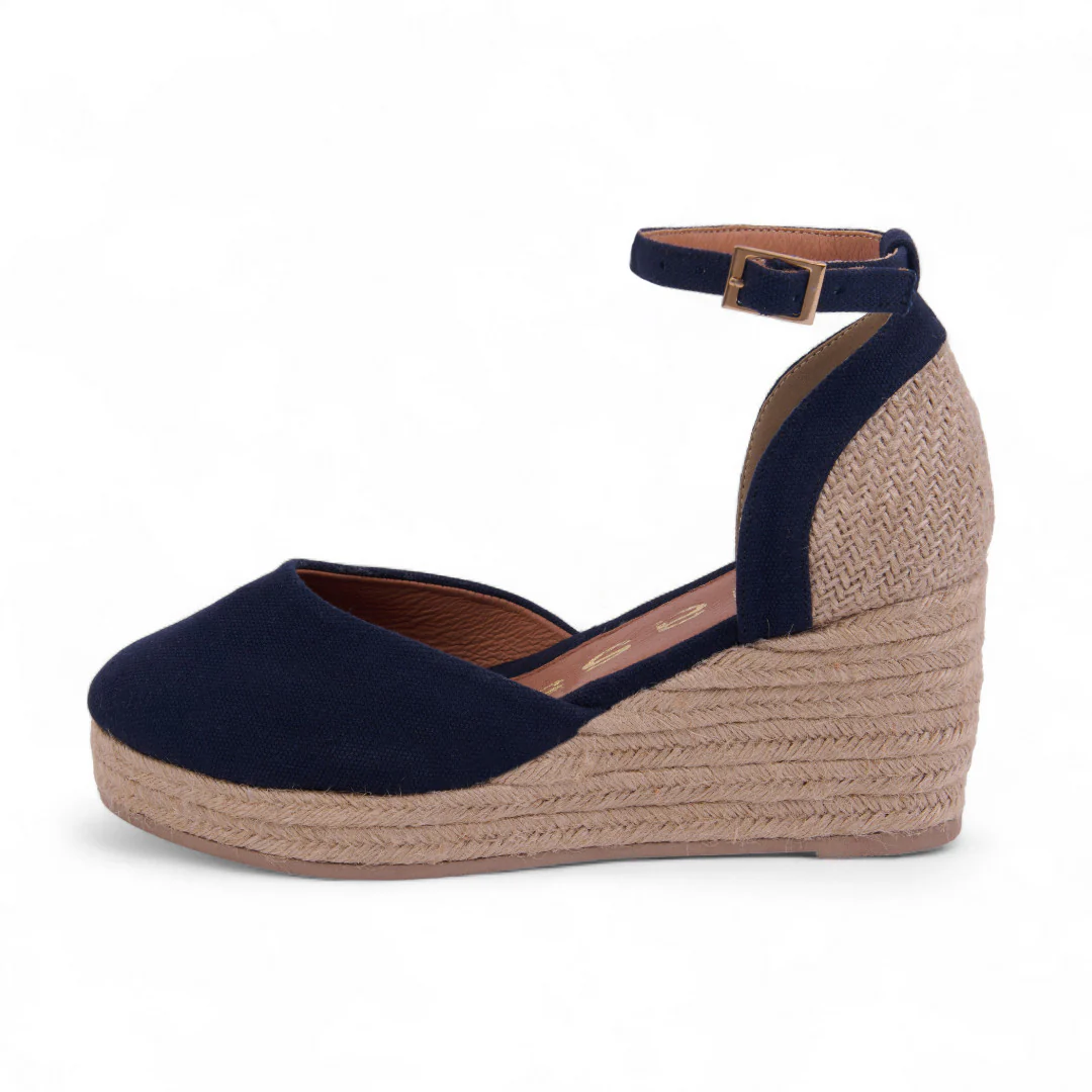 ALPARGATA DE PLATAFORMA CORRIDA MARINO CON YUTE 21563