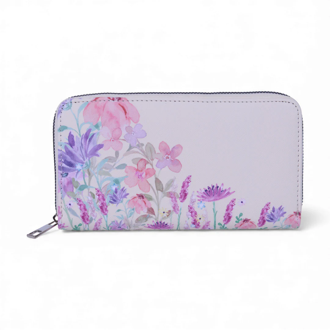 CARTERA CON ESTAMPADO FLORAL 83733