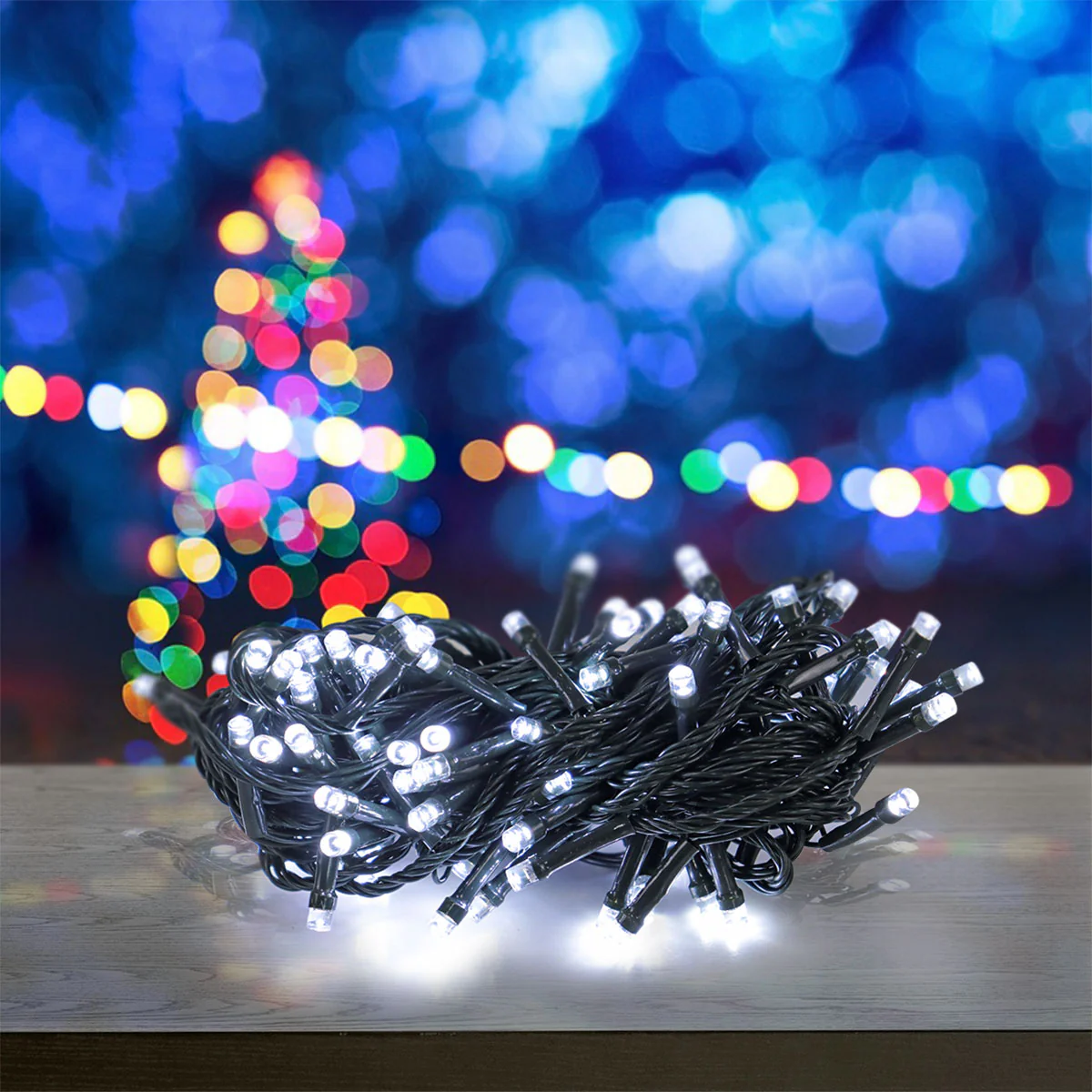Luces Blancas Led para Navidad, 6 metros