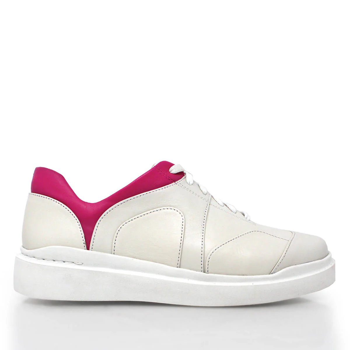 MARIA 35 - Yogurth y Rosa Regina Romero Zapato Tenis Urbano Sport Para Dama en Piel