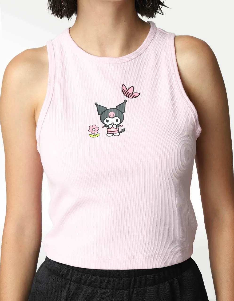 CROP TANK ADIDAS BABY HELLO KITTY KUROMI