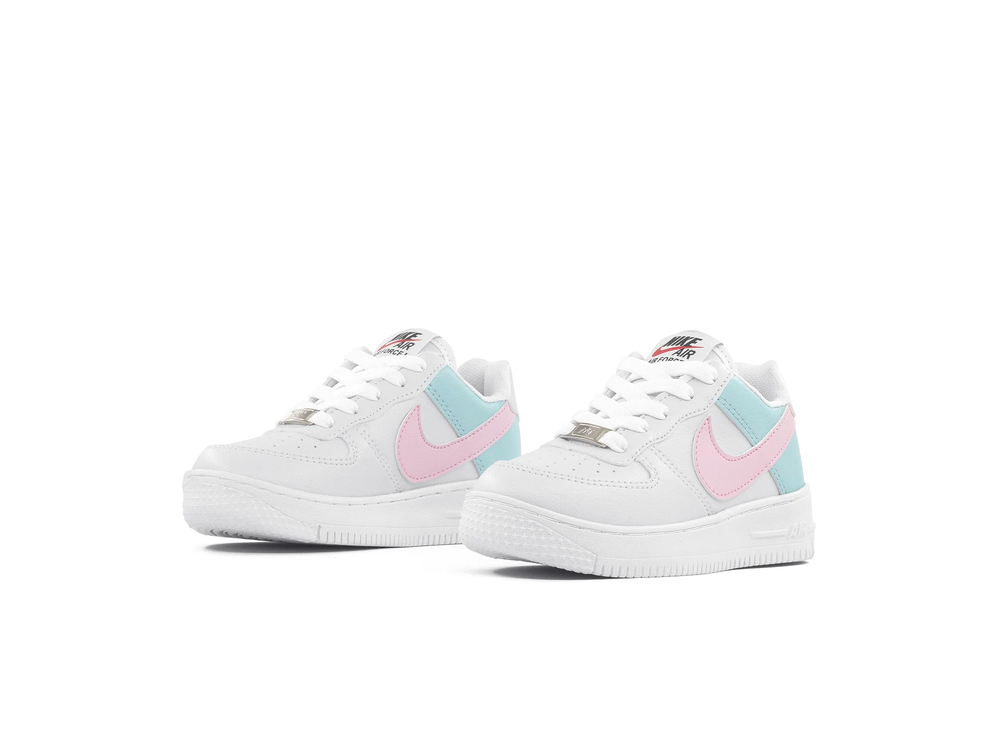 Tenis 270 Blanco Cielo Rosa Niños