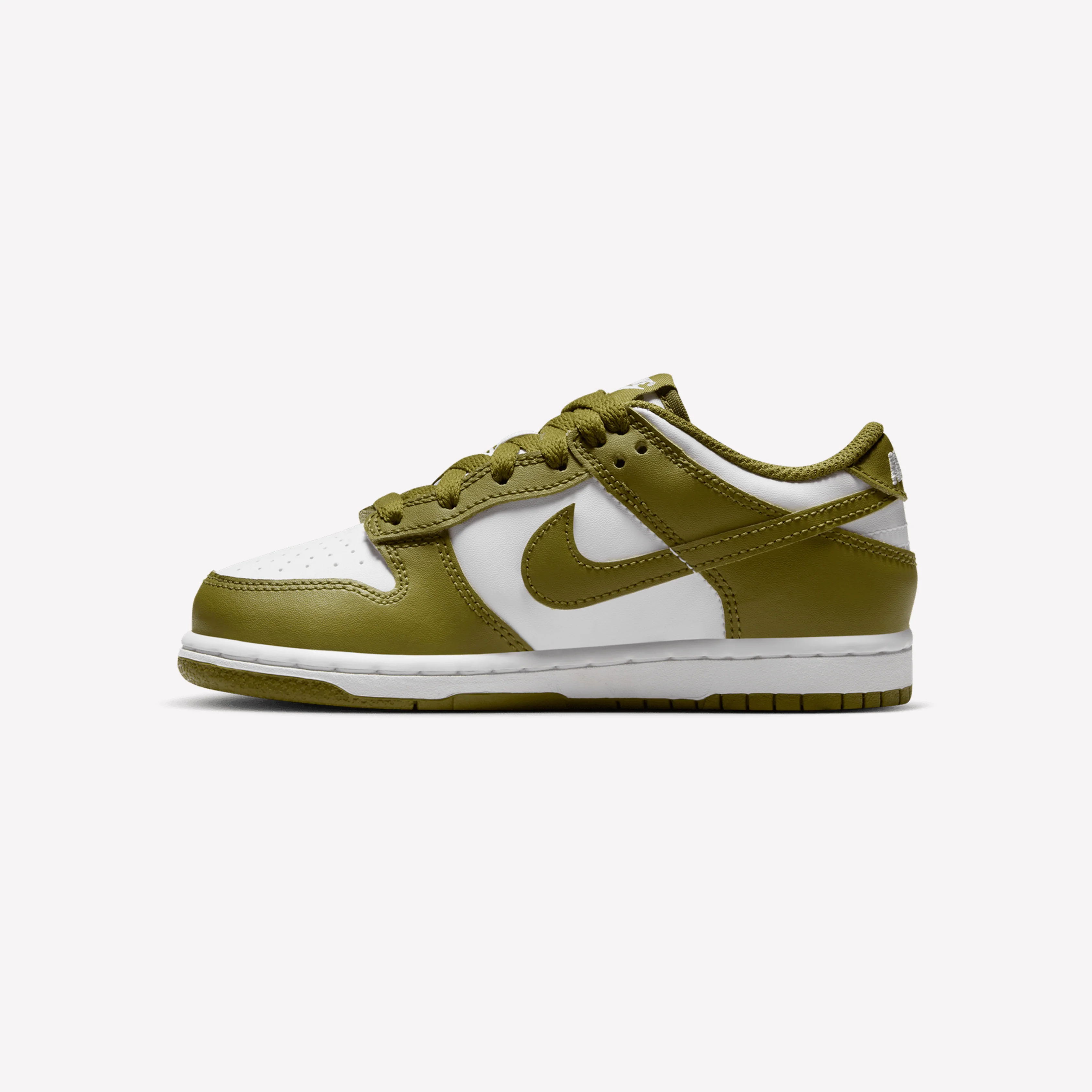 Nike Kids Dunk Low - White Pacific Moss