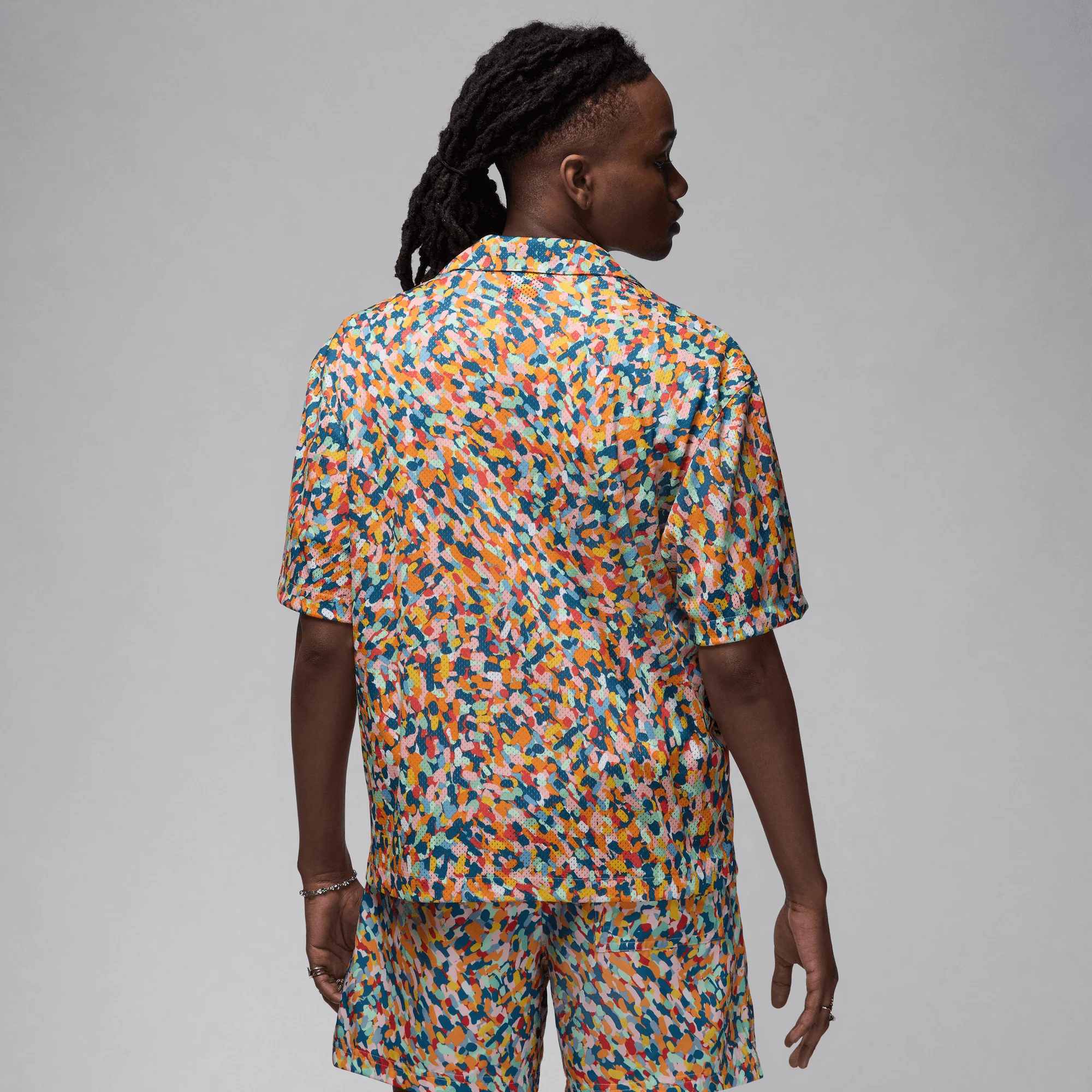 M J ESS POOLSIDE AOP TOP