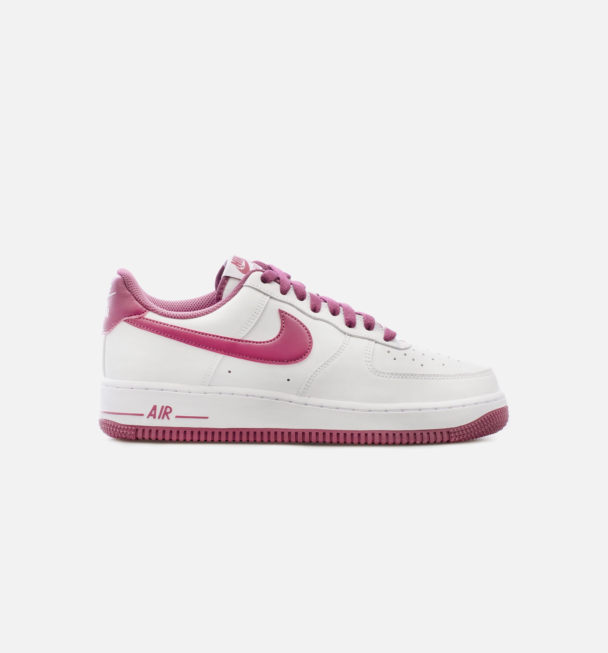 AF1 Low Light Bordeaux Mens Lifestyle Shoe - White/Burgundy