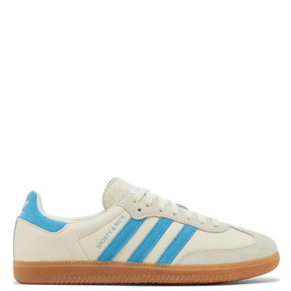 ADIDAS SAMBA OG `SPORTY & RICH CREAM BLUE´
