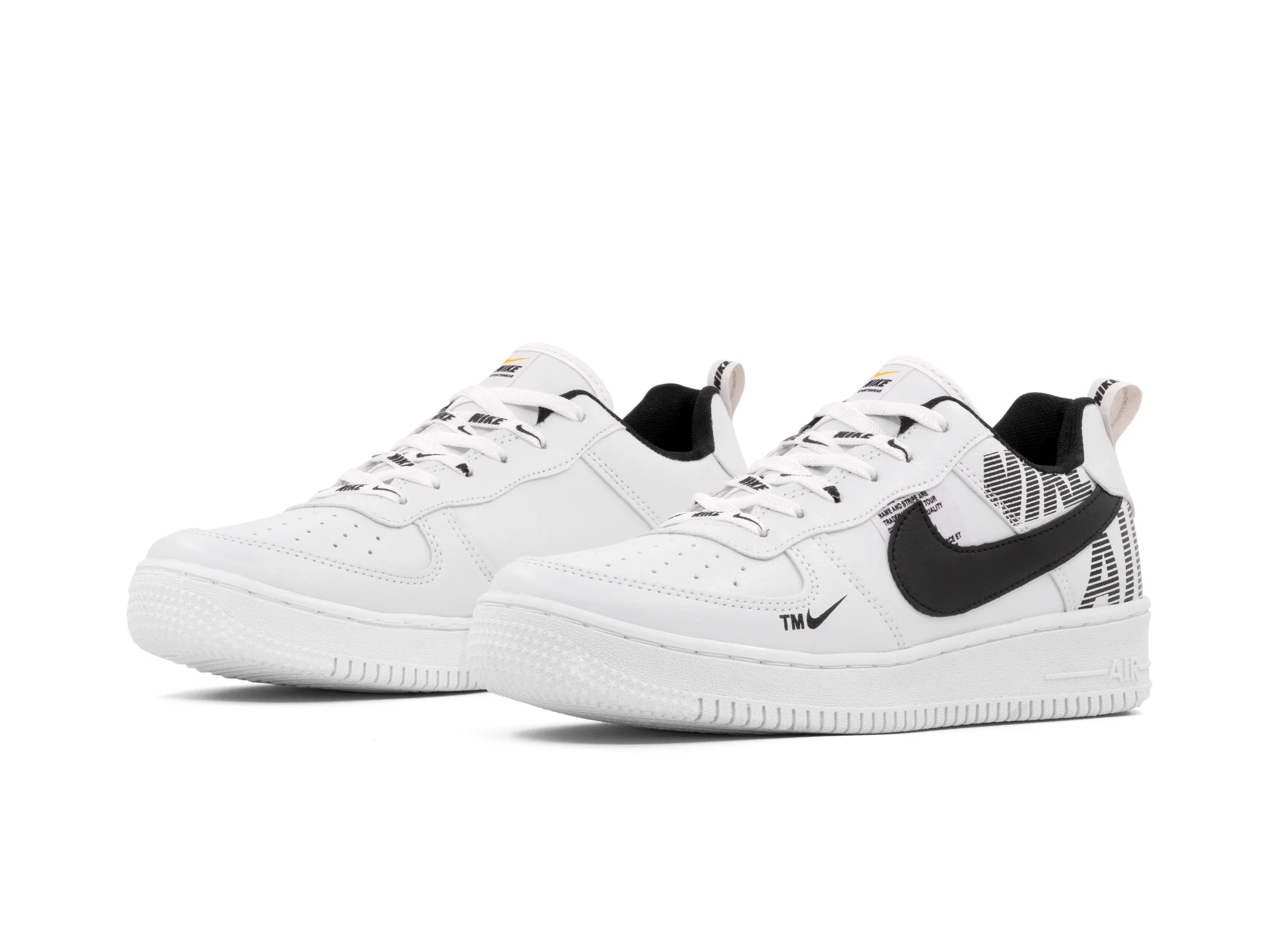 Tenis 420 Blanco Negro Negro