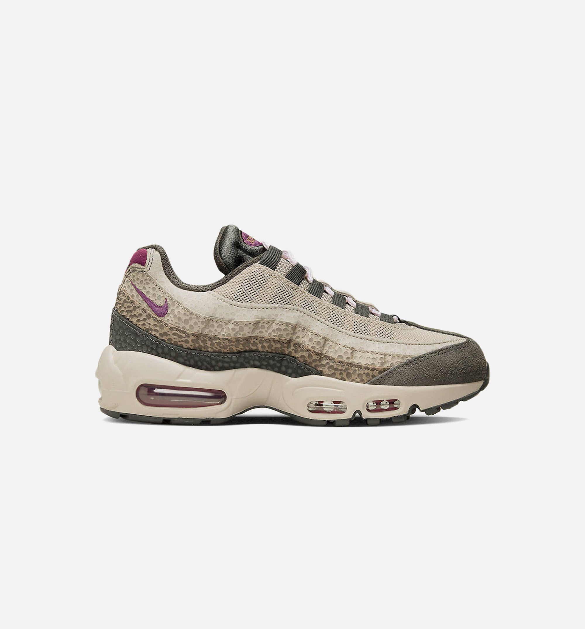 AM95 Viotech Anthracite Womens Lifestyle Shoe - Purple/Grey