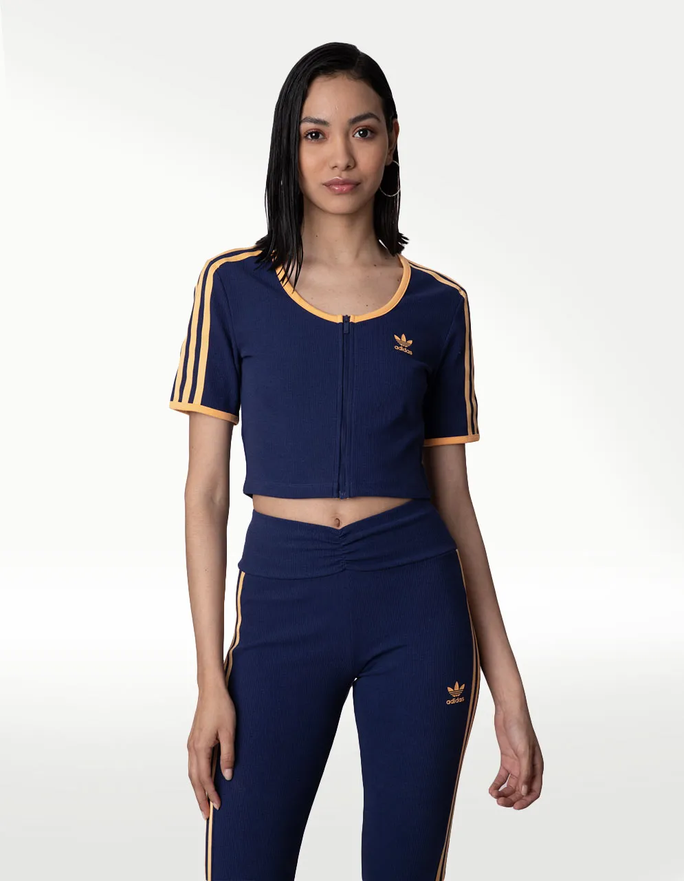 TOP ADIDAS RIB SS FZ
