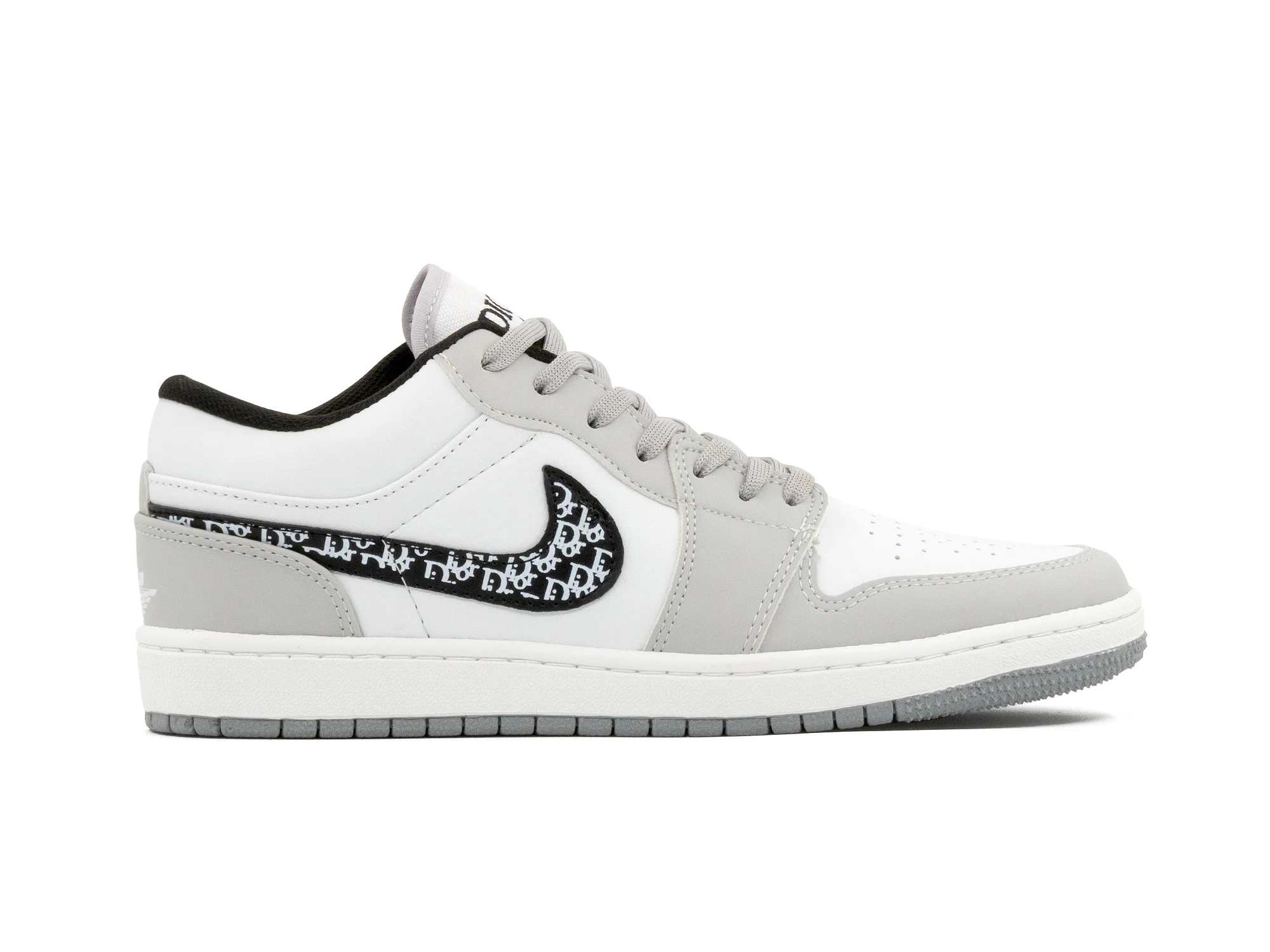 Tenis Retro 1 Low Gris Dior
