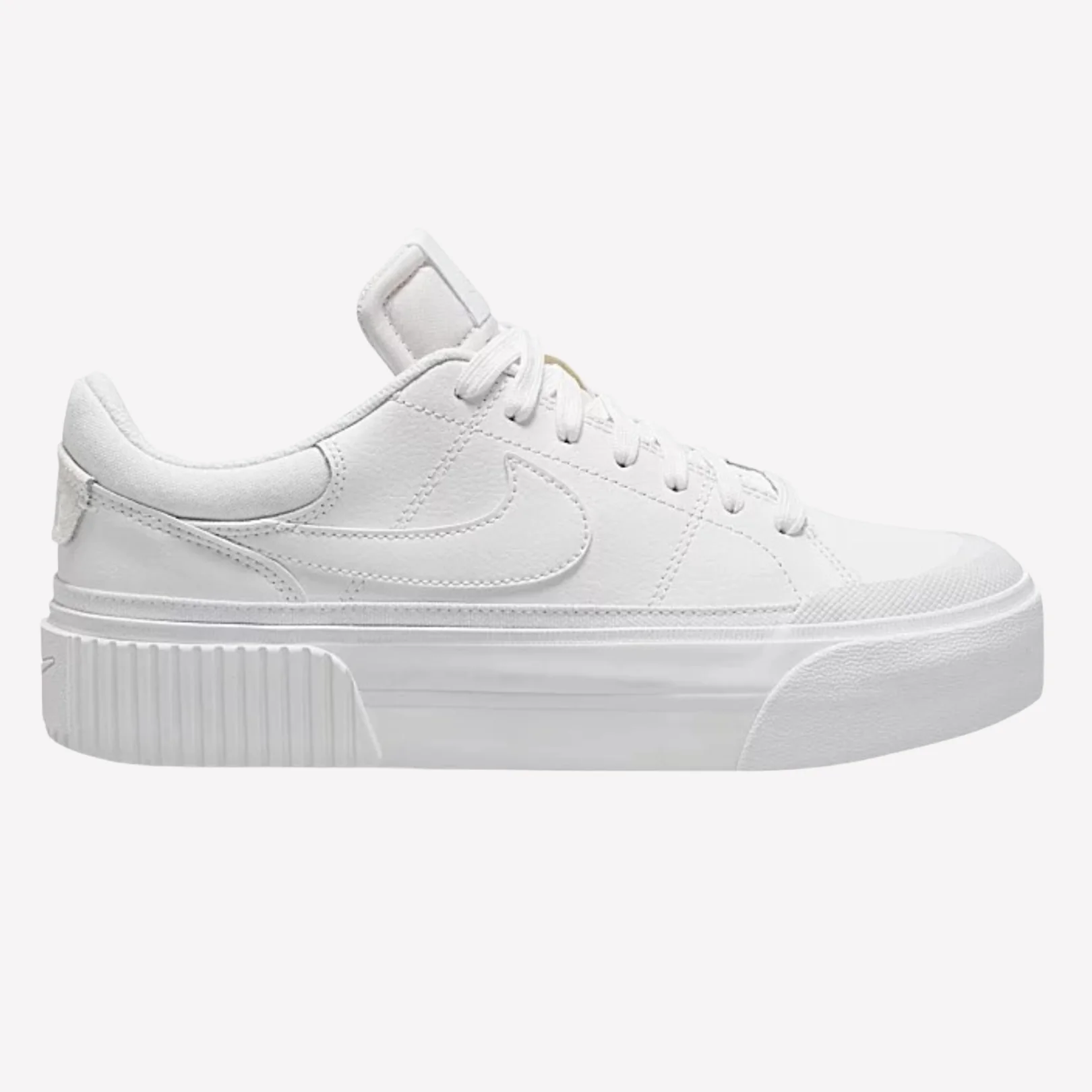 Nike Women's Court Legacy Lift Sneaker - Full White