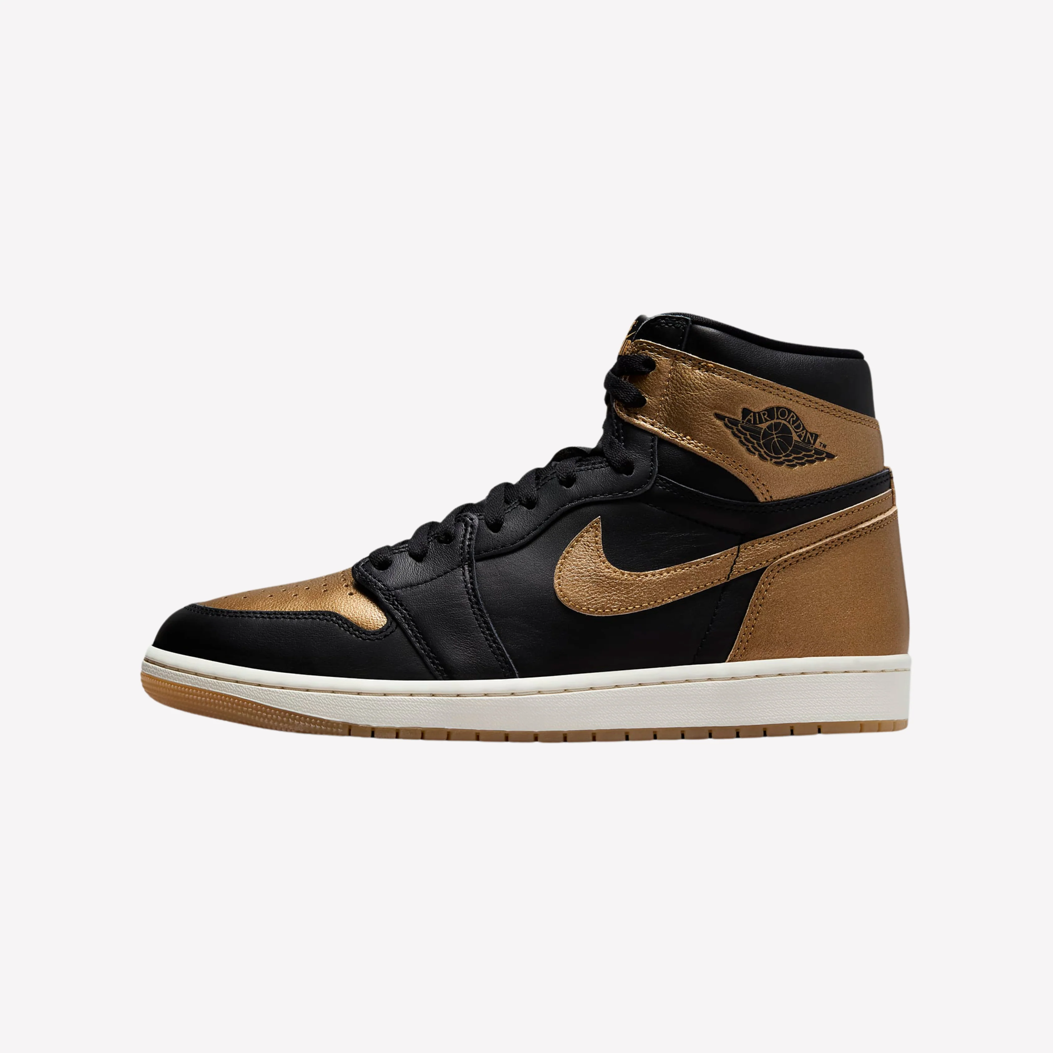 Nike Women's Air Jordan Retro 1 High - Black Gold