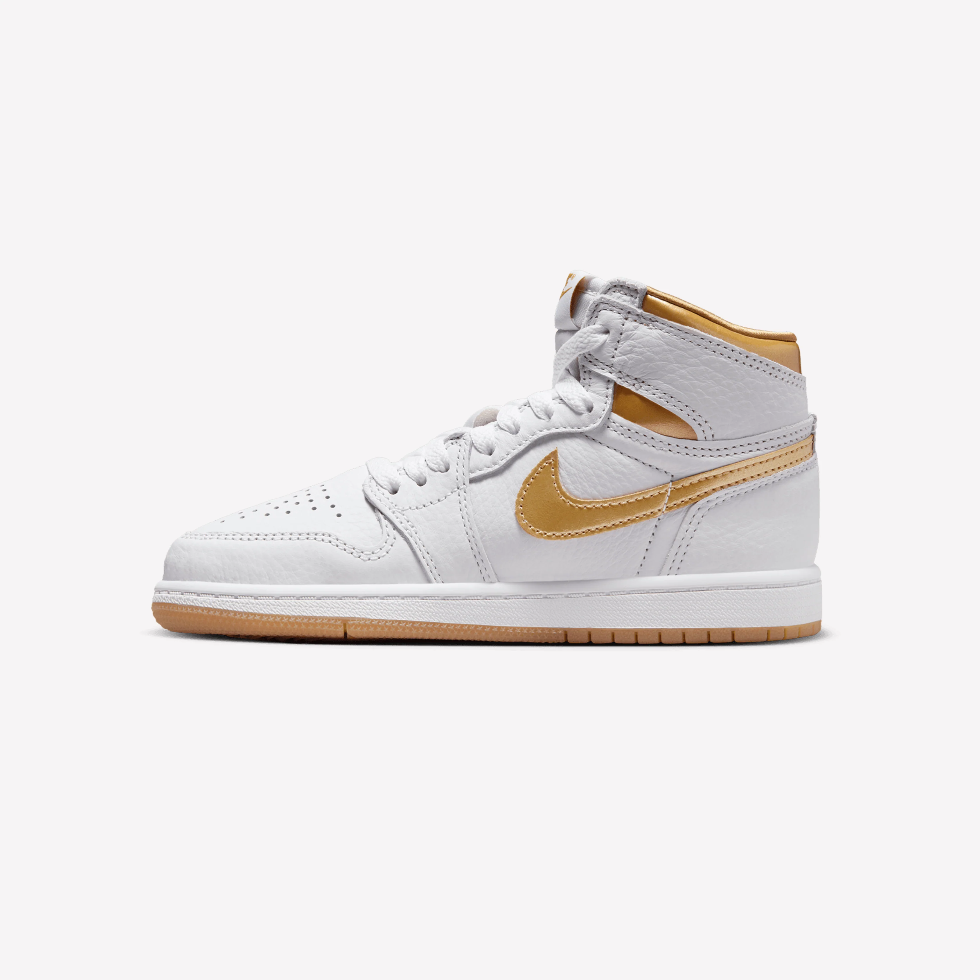 Nike Kids Jordan Retro 1 High OG  - Metallic Gold
