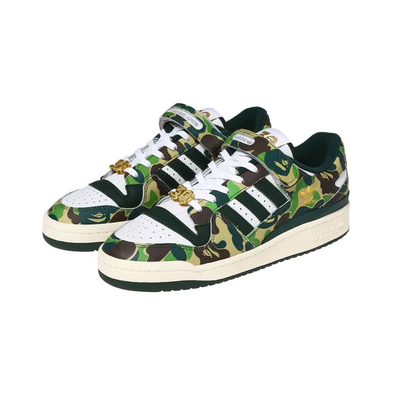 ADIDAS FORUM 84 LOW `BAPE 30TH ANNIVERSARY GREEN CAMO´