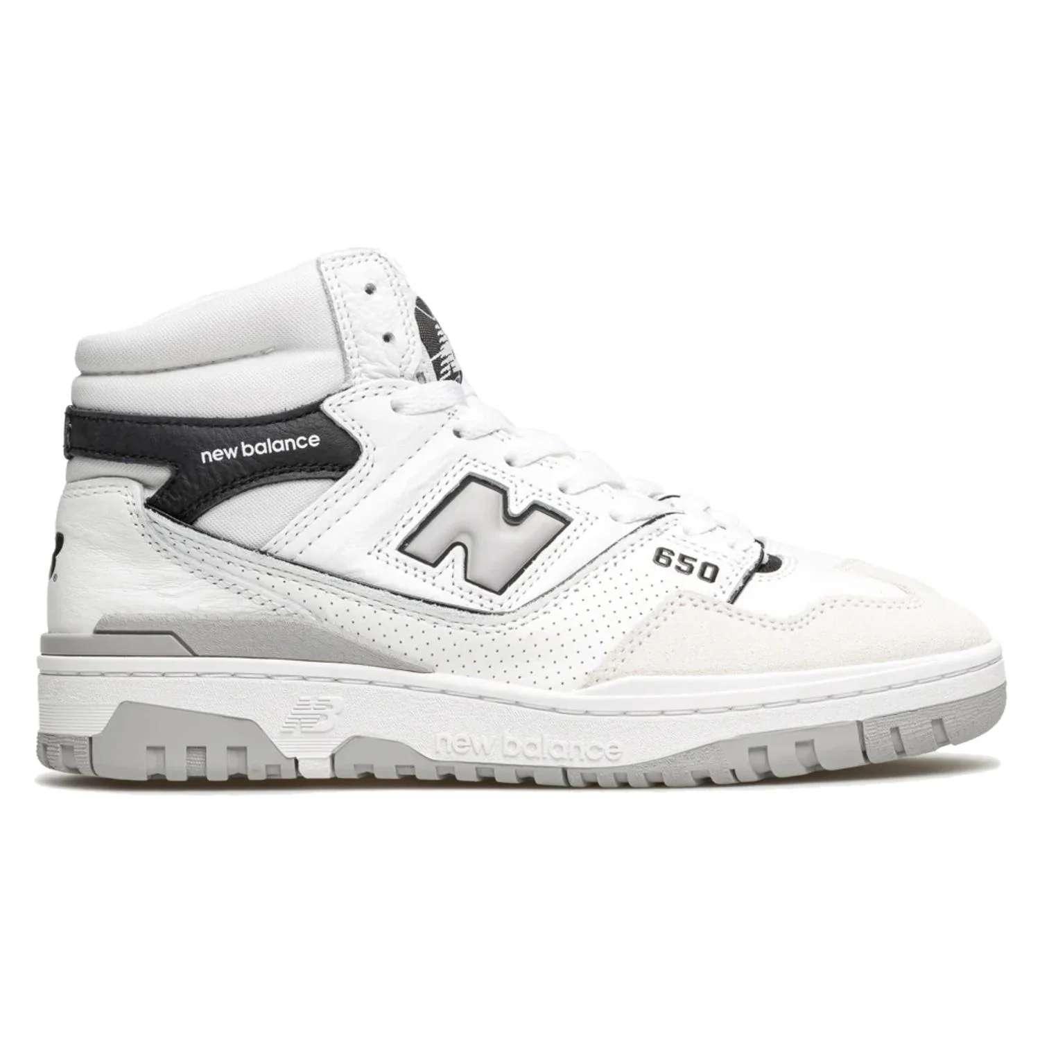 Tenis New Balance 650 White Black Hombre