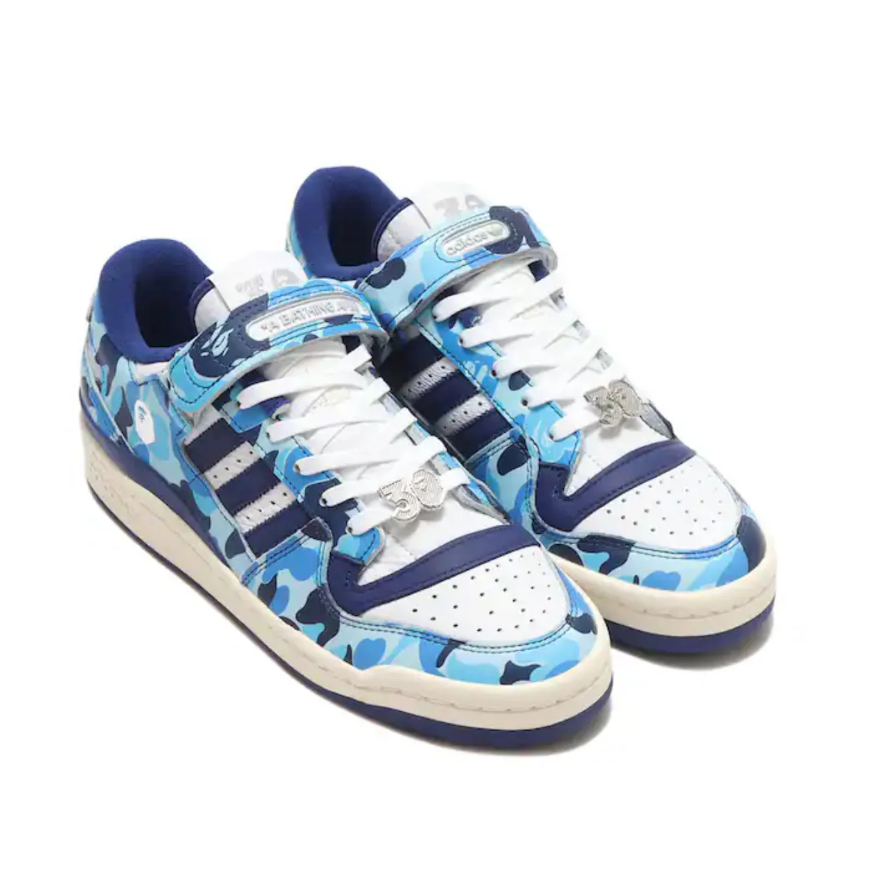 ADIDAS FORUM 84 LOW `BAPE 30TH ANNIVERSARY BLUE CAMO´