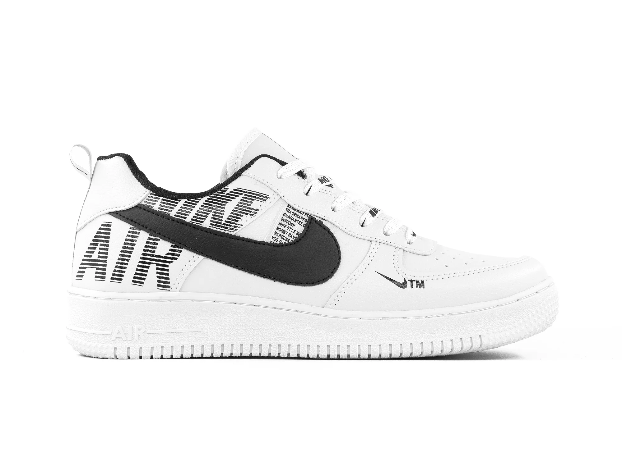 Tenis 420 Blanco Negro Negro