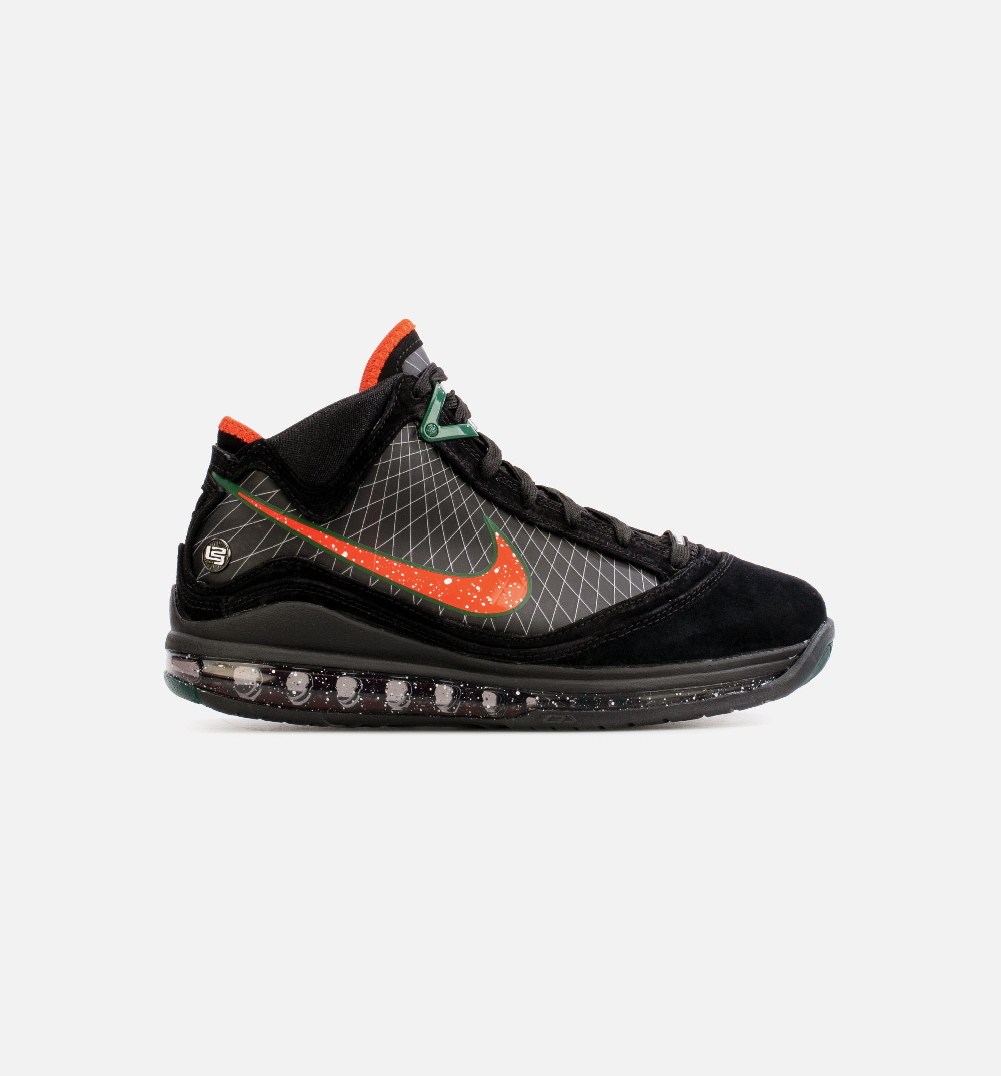 Florida A&M Mens Basketball Shoe - Black/Orange