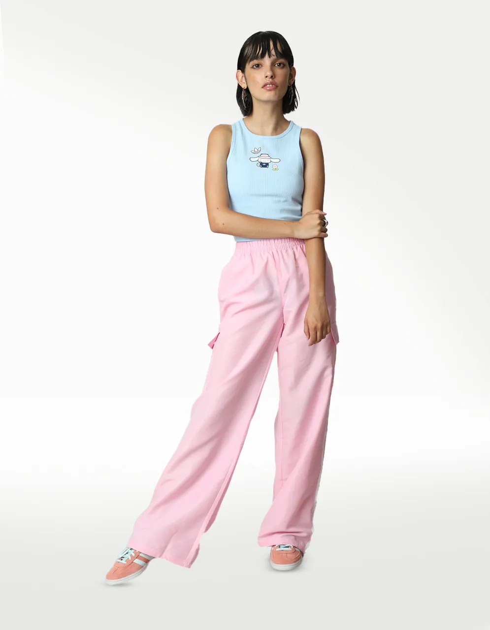 CROP TANK ADIDAS HELLO KITTY CINAMORROL