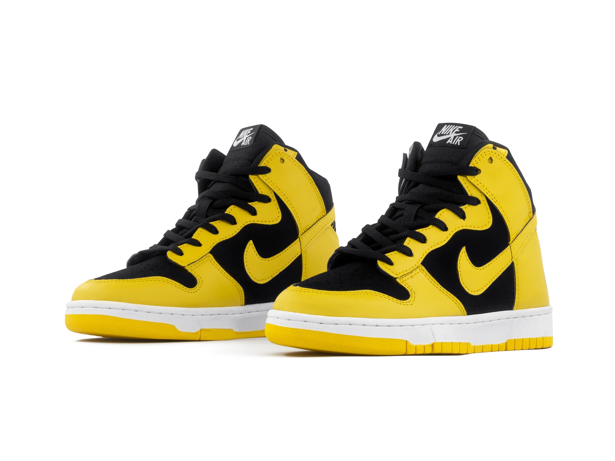 Tenis Dunk Negro Amarillo