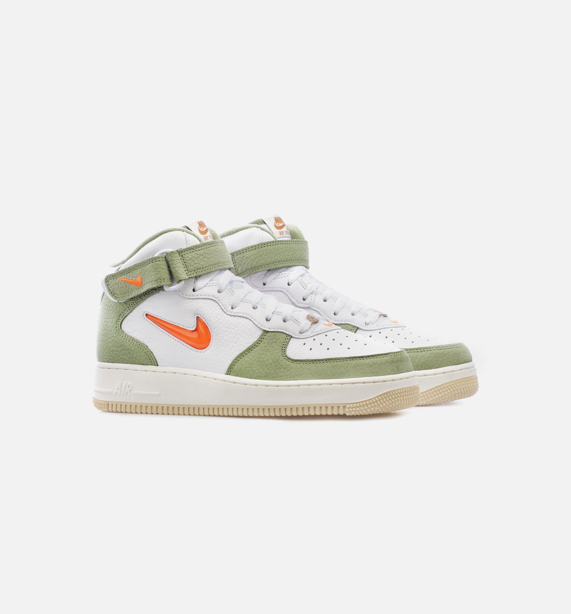 AF1 Mid '07 Mens Lifestyle Shoe - Green/Orange