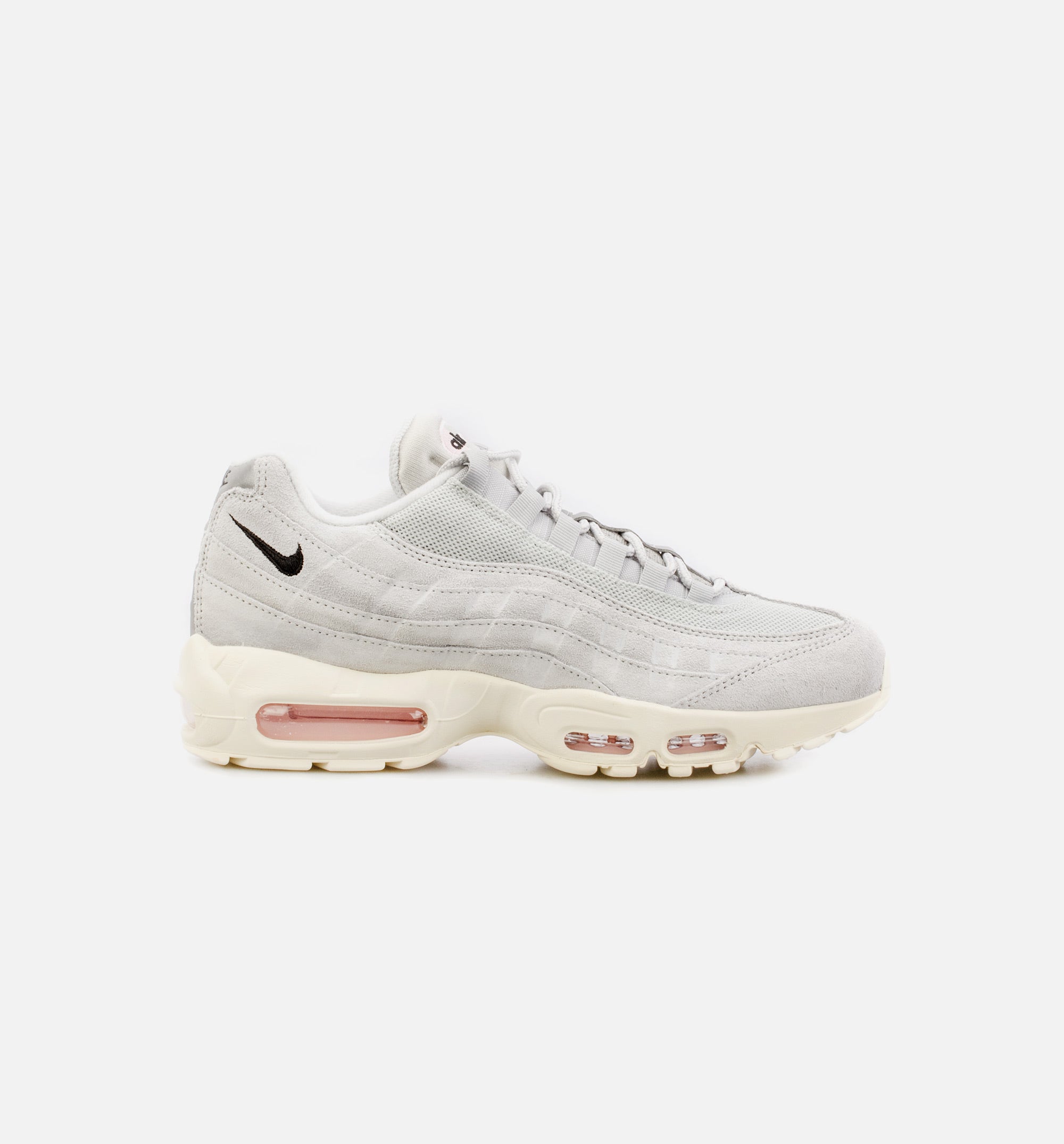 AM 95 Grey Fog Pink Foam Mens Lifestyle Shoe - Grey/Pink