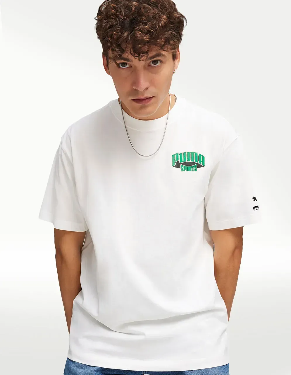 PLAYERA PUMA TEAM FOR THE FANBASE GRAPHIC