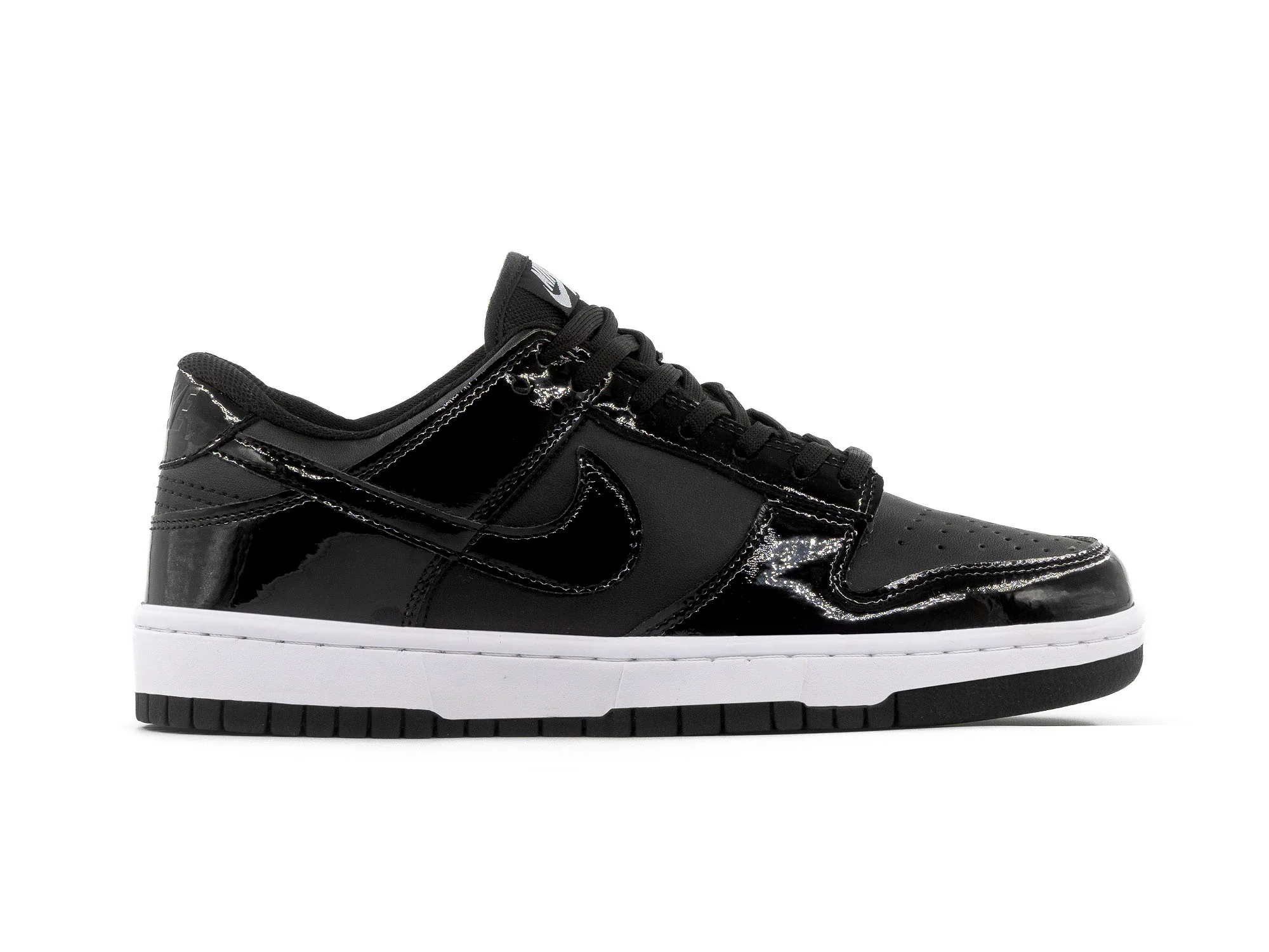 Tenis Dunk Low Charol Negro
