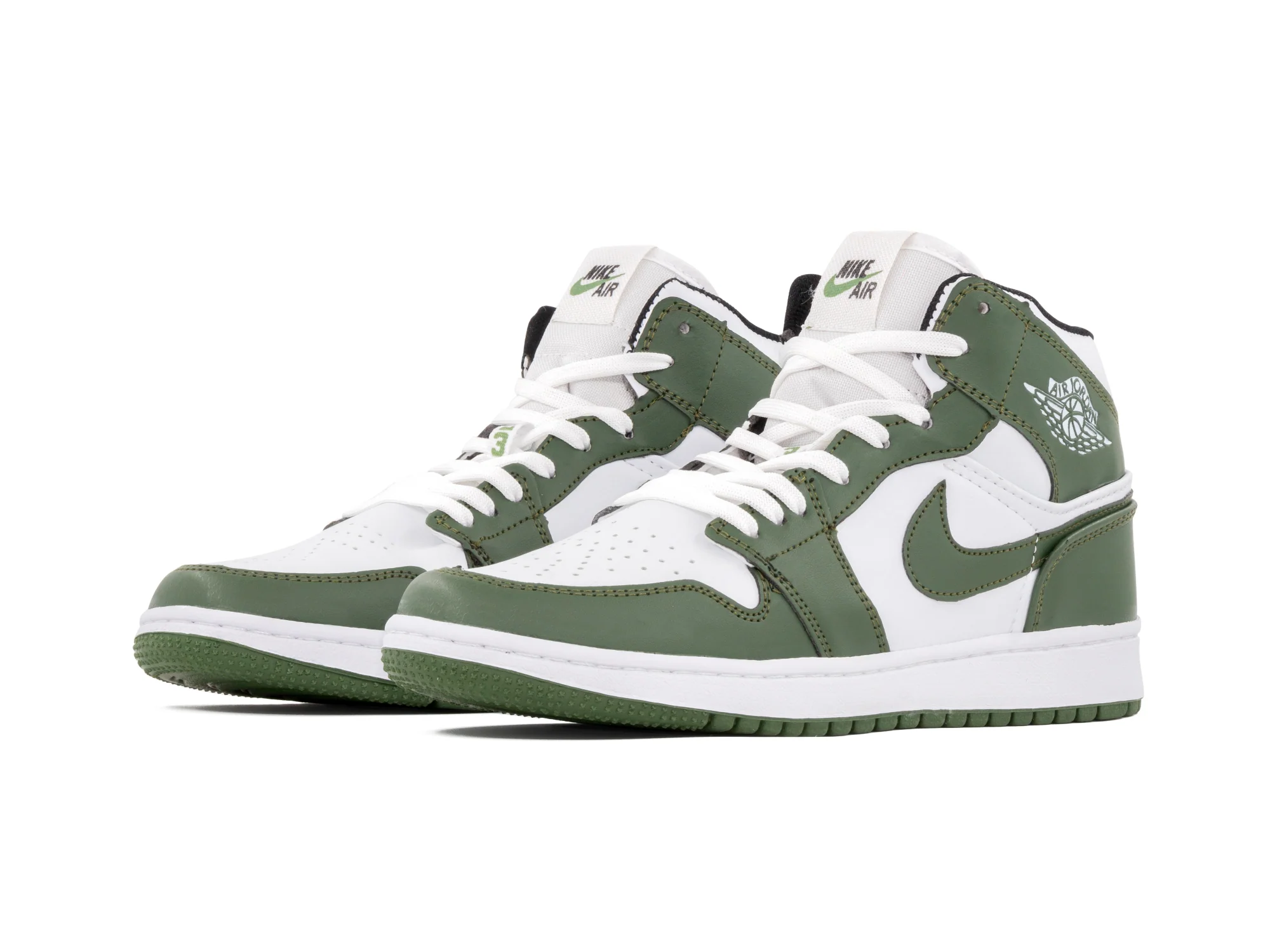 Tenis Retro 1 Bandera Blanco Verde