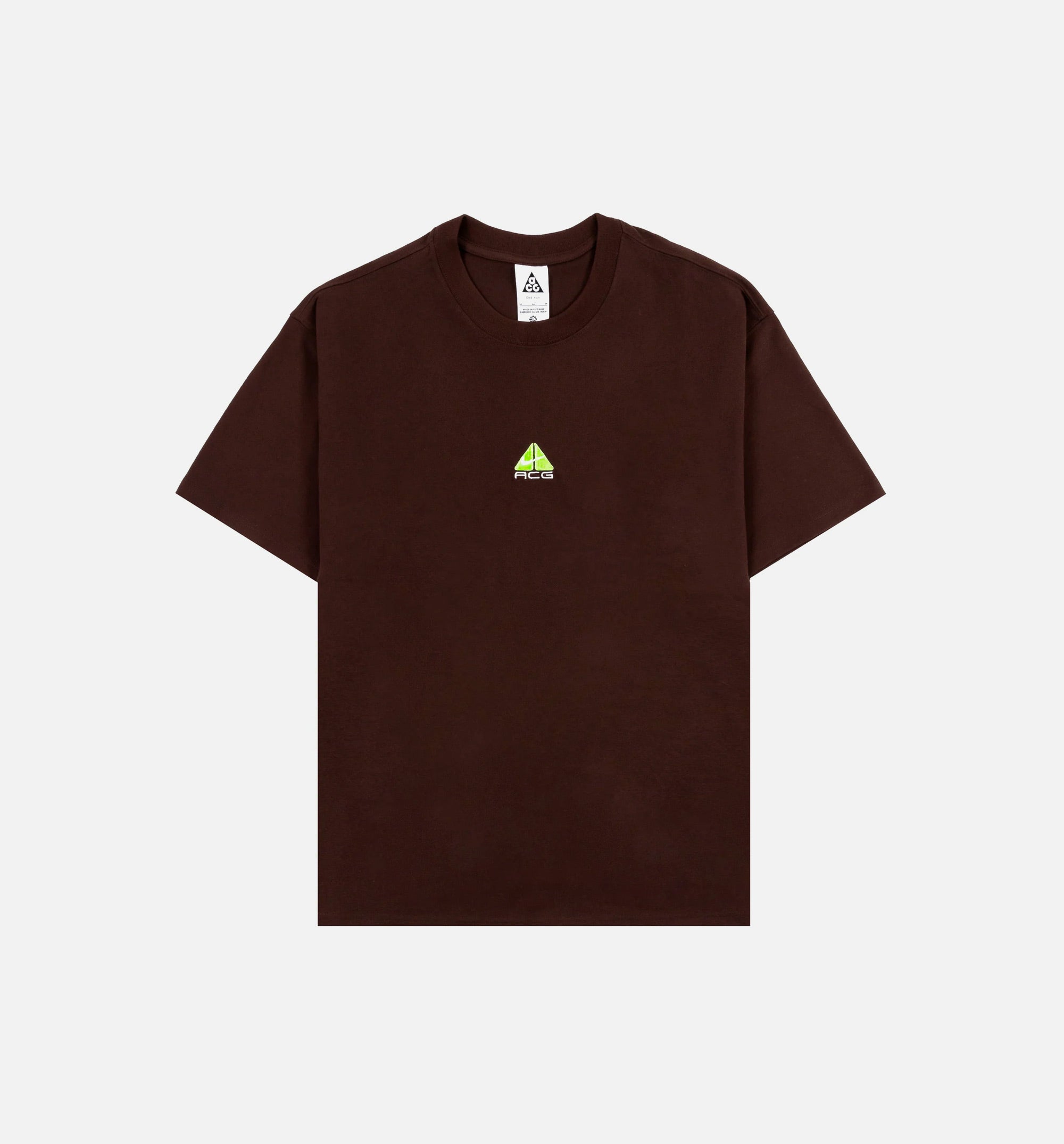 Mens Short Sleeve Shirt - Brown