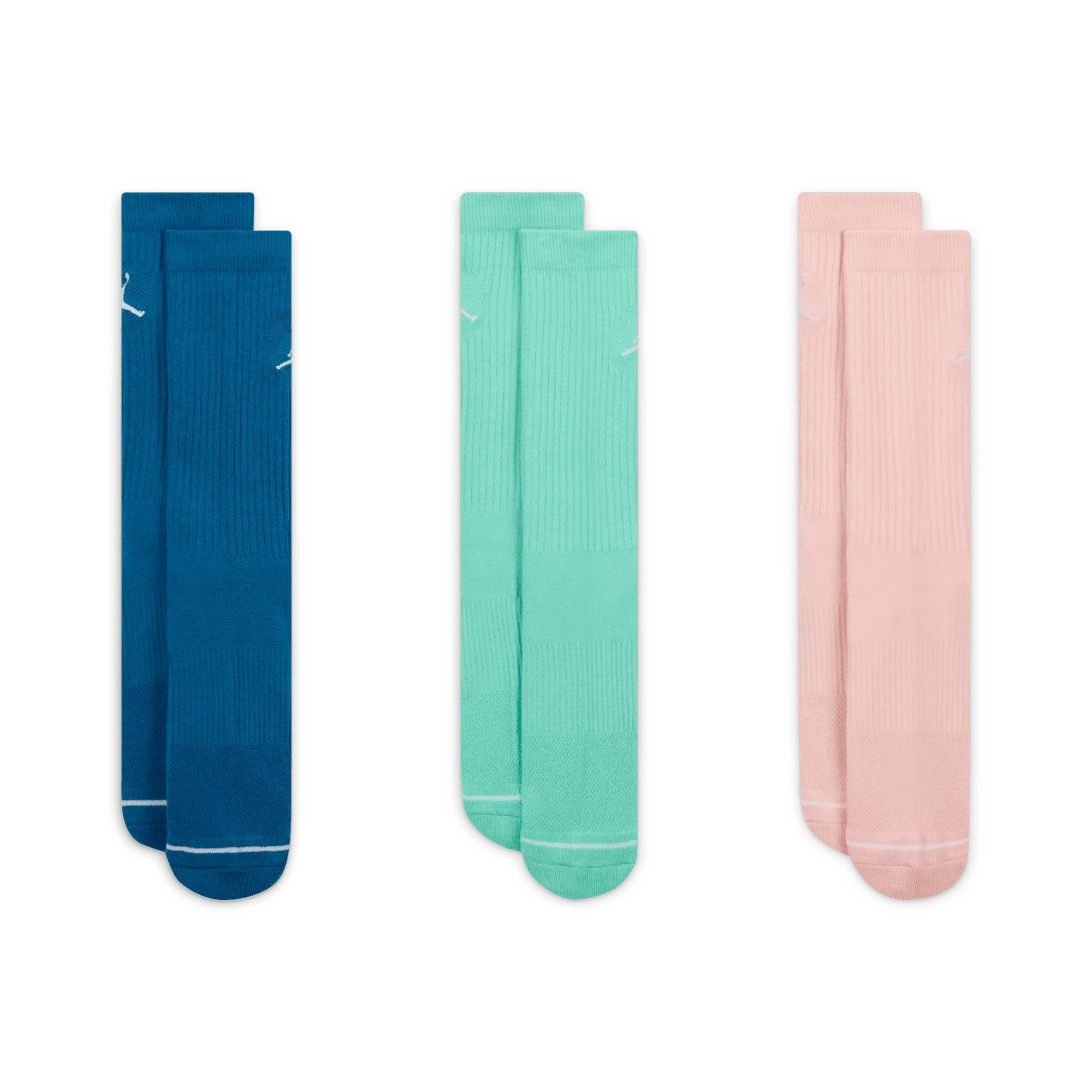 U J ED CUSH POLY CREW 3PR 144