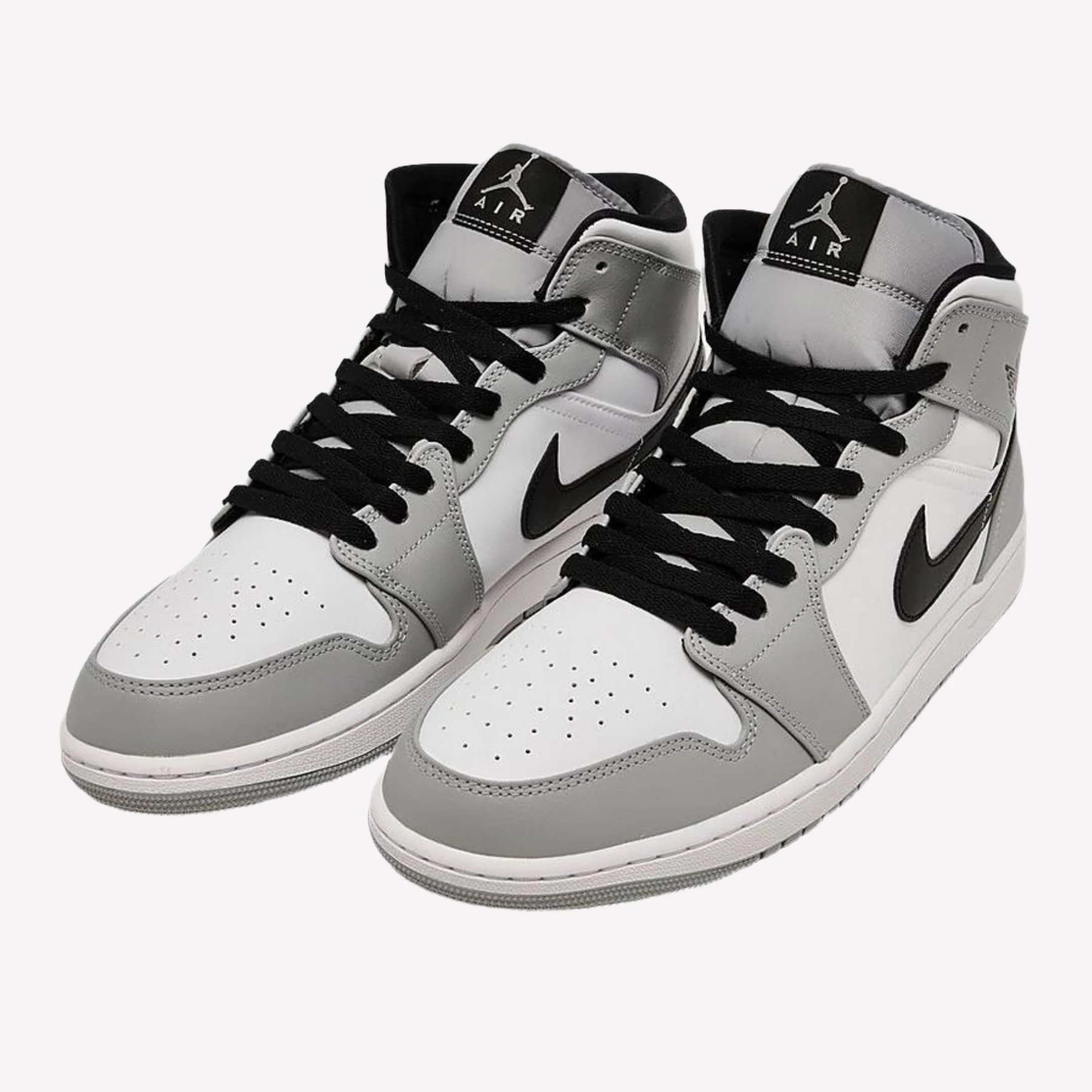 Nike Men's Air Jordan Retro 1 Mid - Smoke Gray