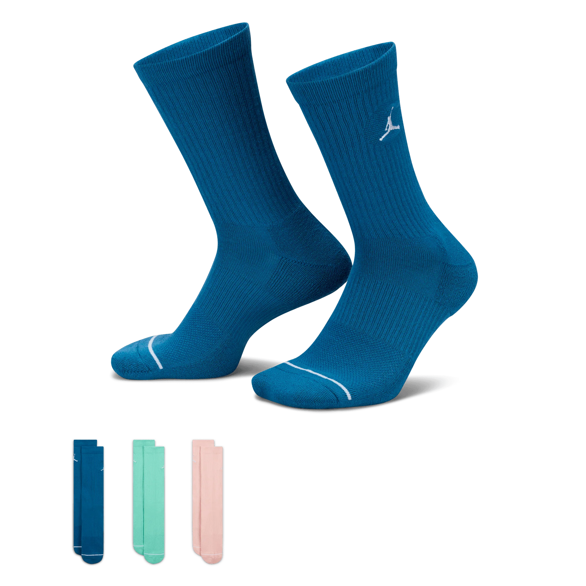 U J ED CUSH POLY CREW 3PR 144