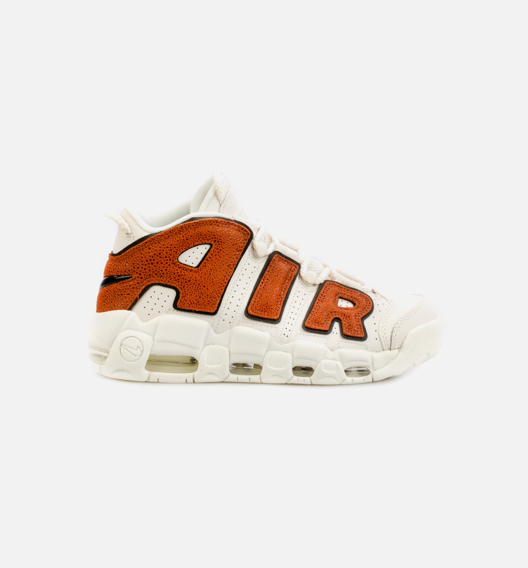 Uptempo Womens Basketball Shoe - Beige/Orange